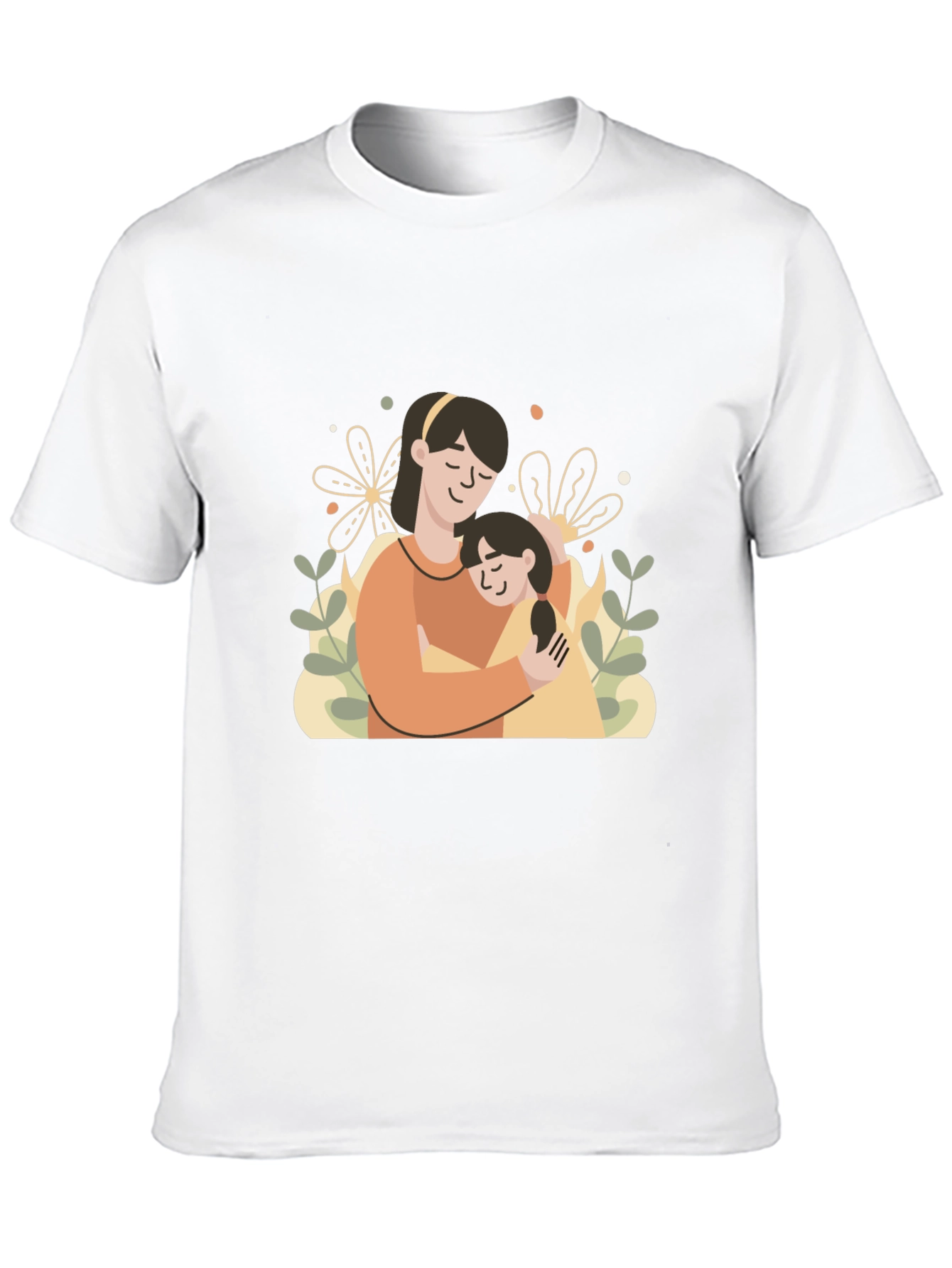 Mothers Day Tee: Mother and Daughter Graphic