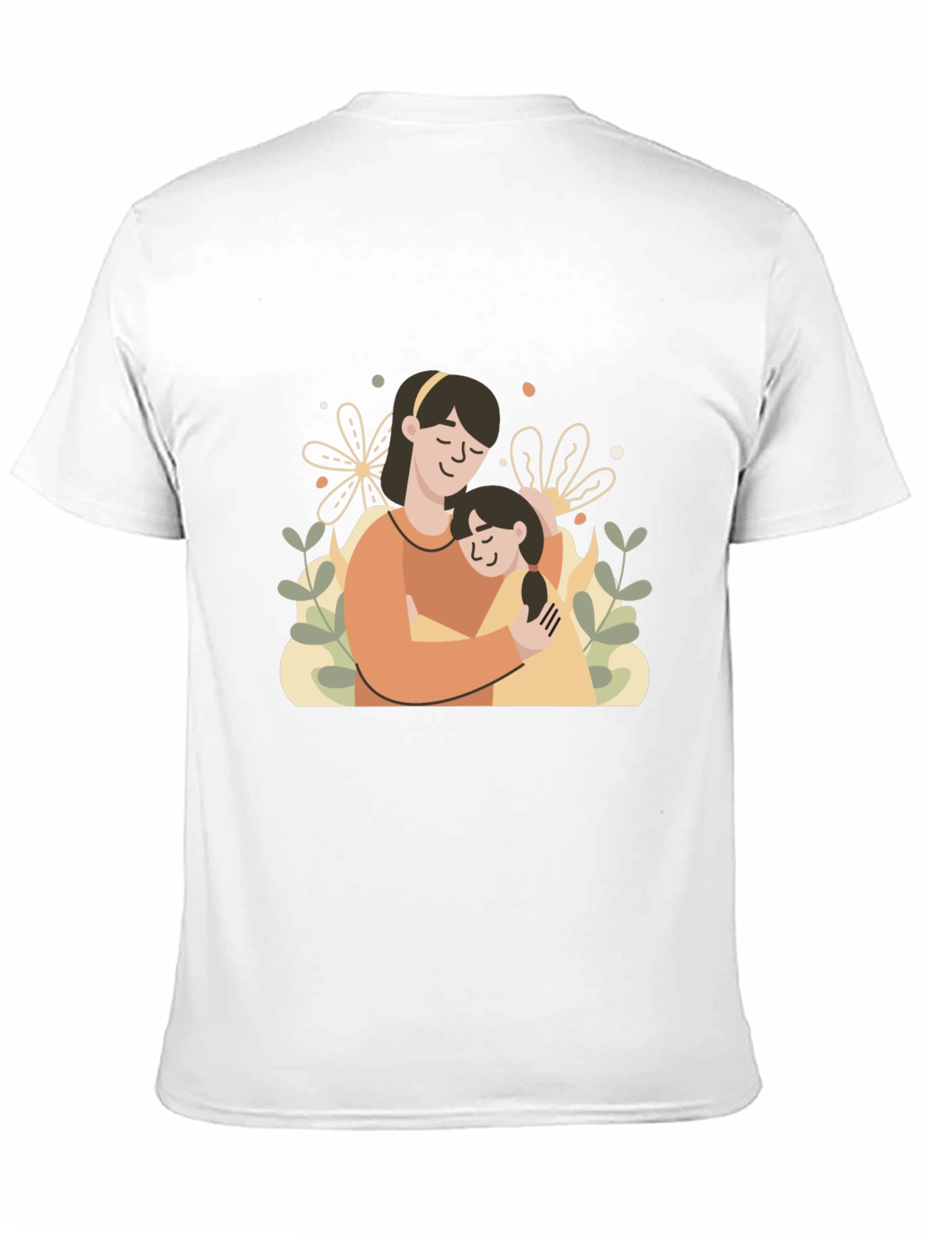 Mothers Day Tee: Mother and Daughter Graphic