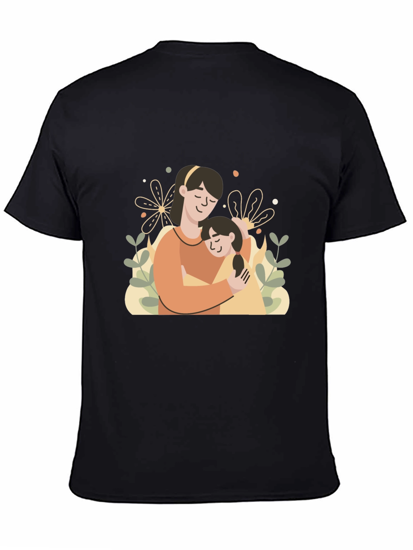 Mothers Day Tee: Mother and Daughter Graphic