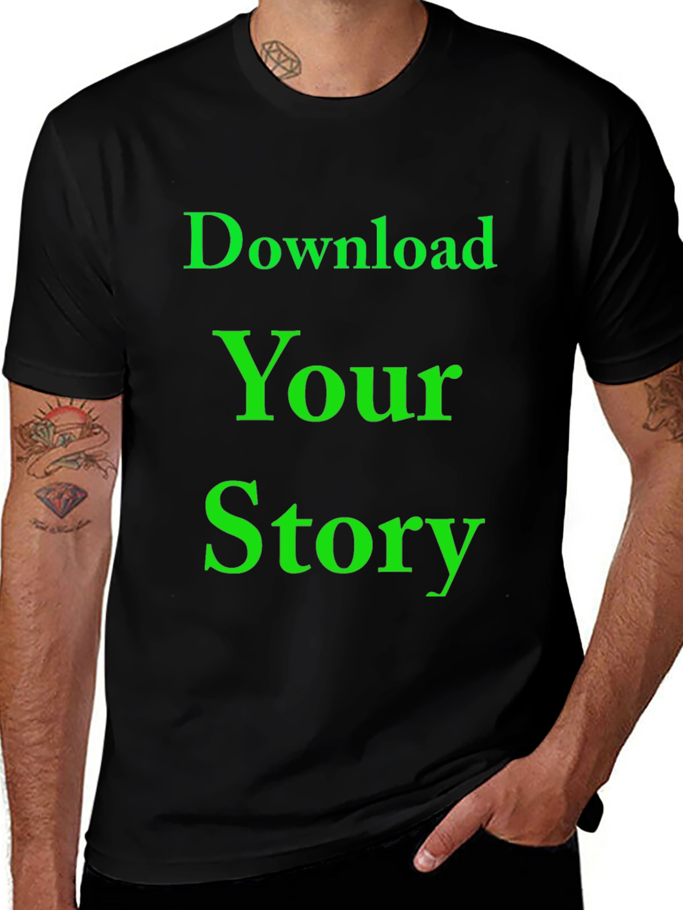 Download Your Story Graphic Tee