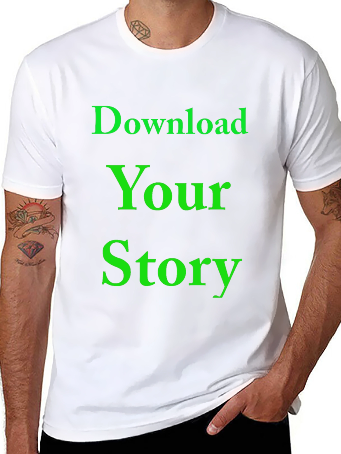 Download Your Story Graphic Tee