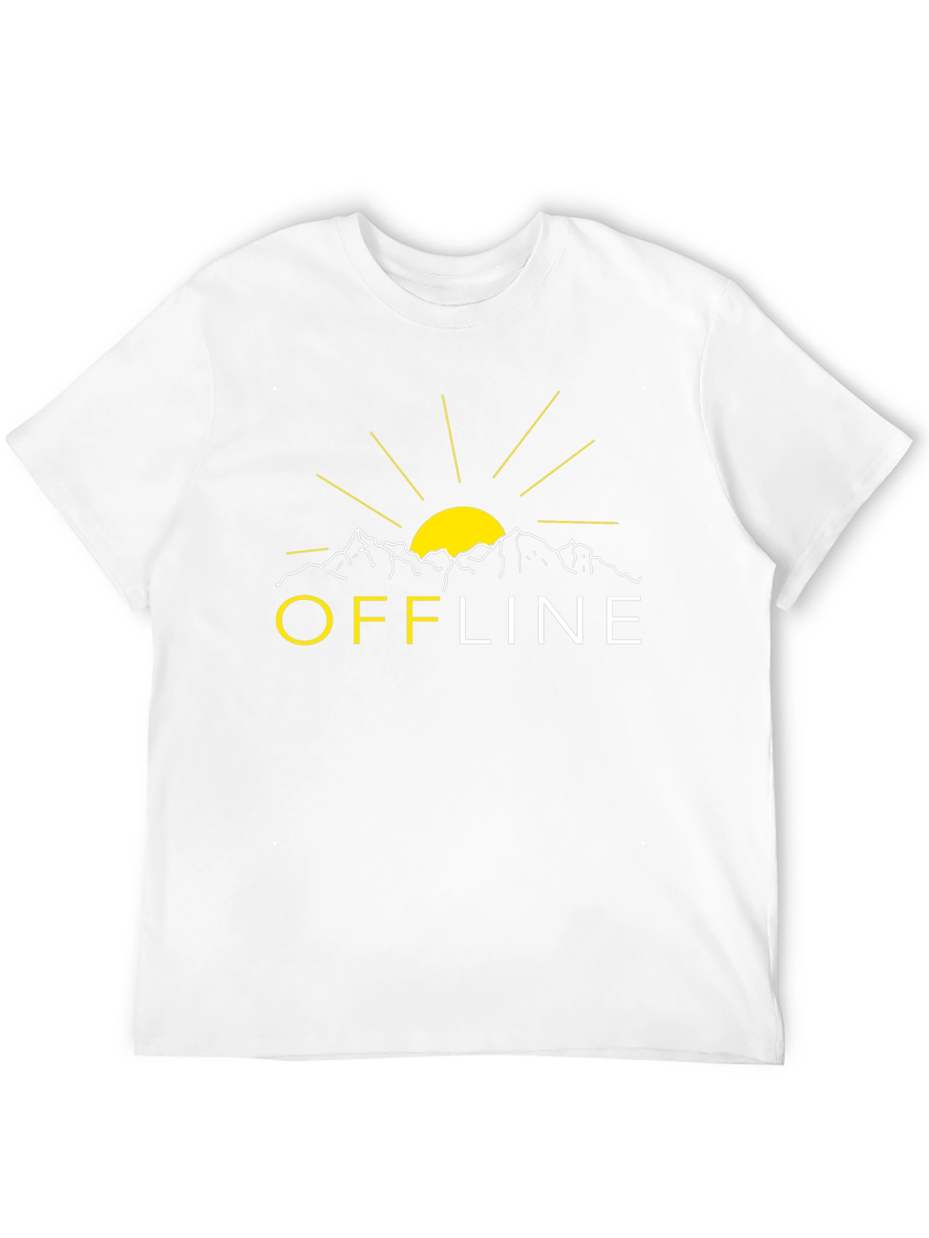 Offline Mountain Graphic Tee - Black