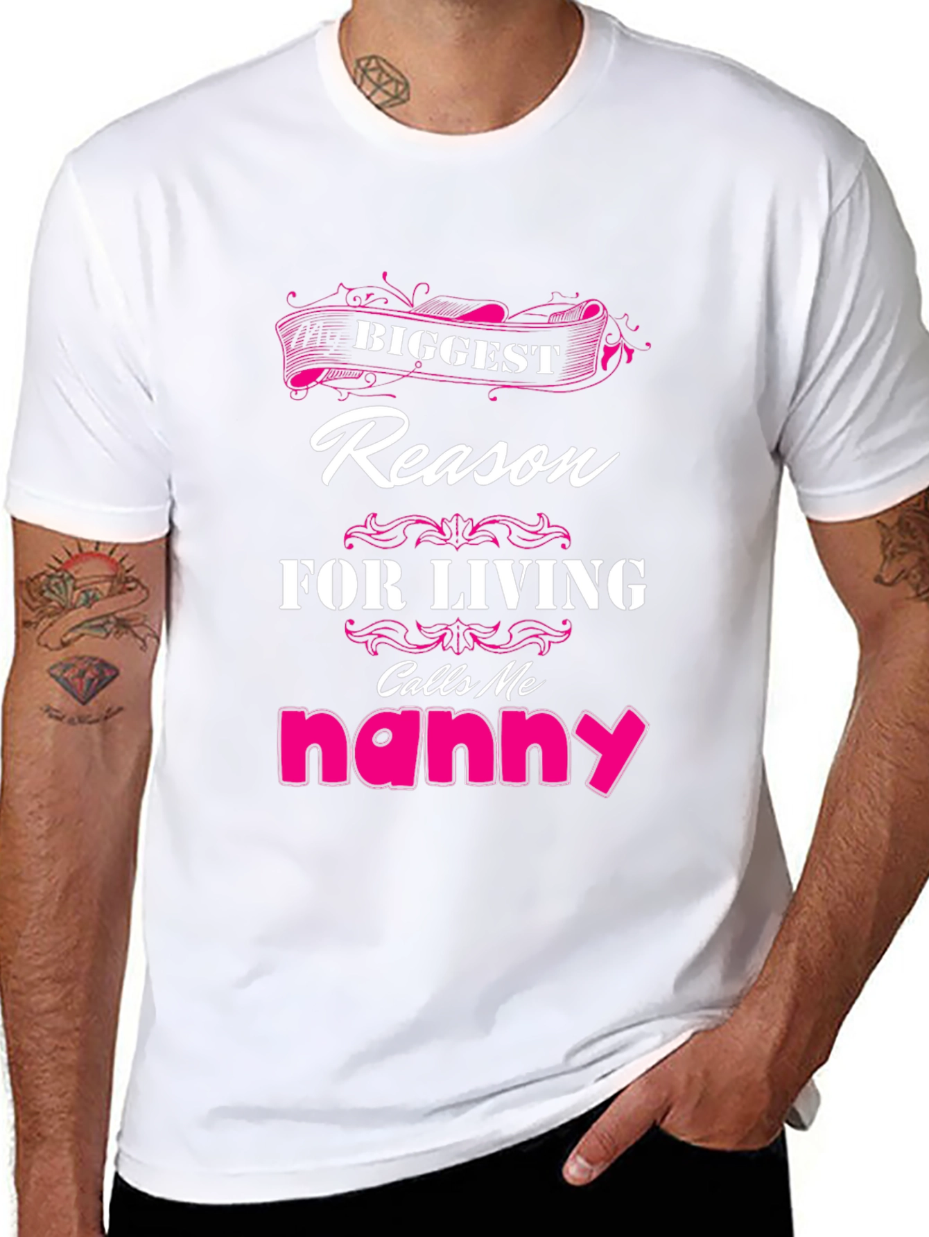 Biggest Reason For Living Nanny T-Shirt