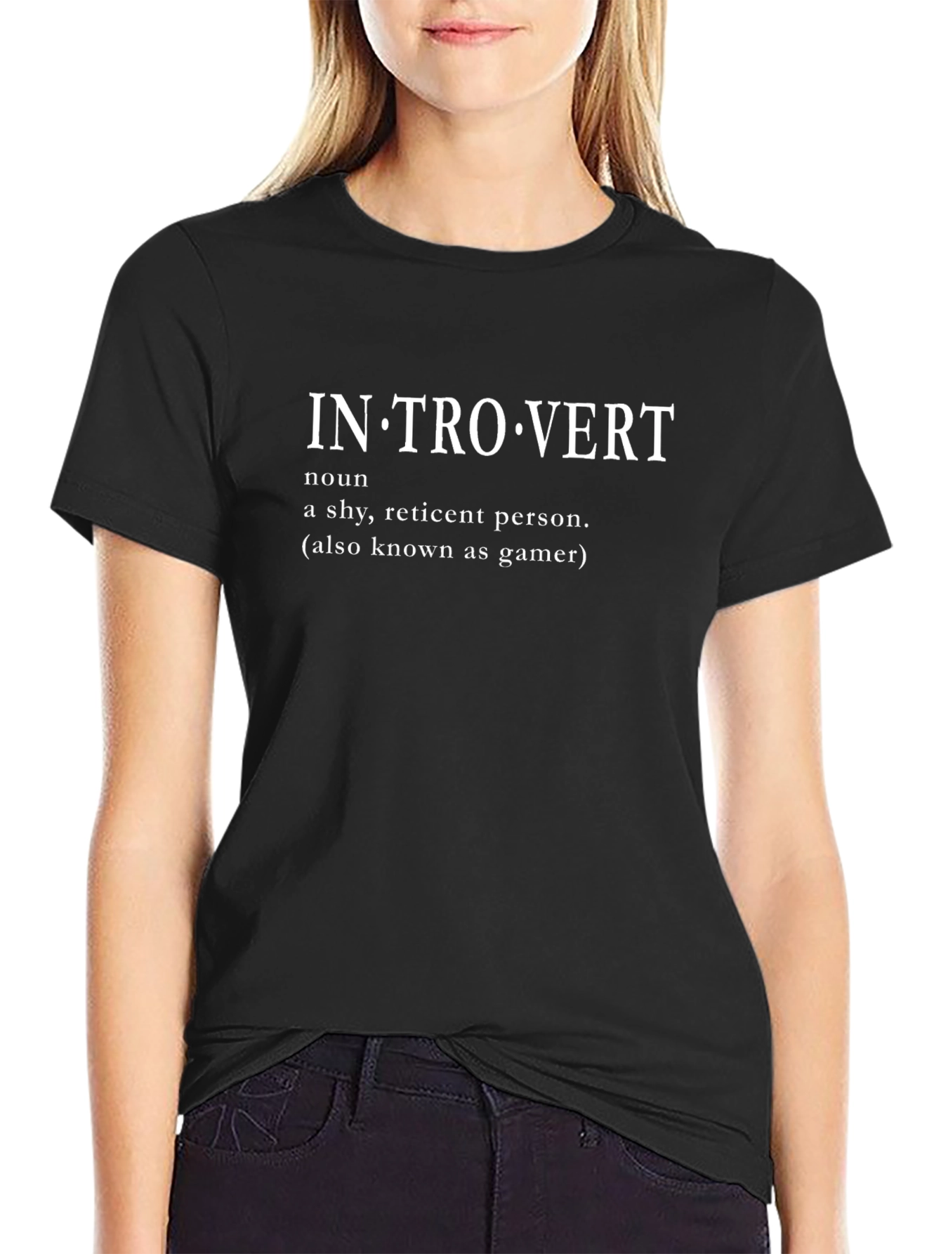 Introvert Definition T-Shirt - Gamer Edition