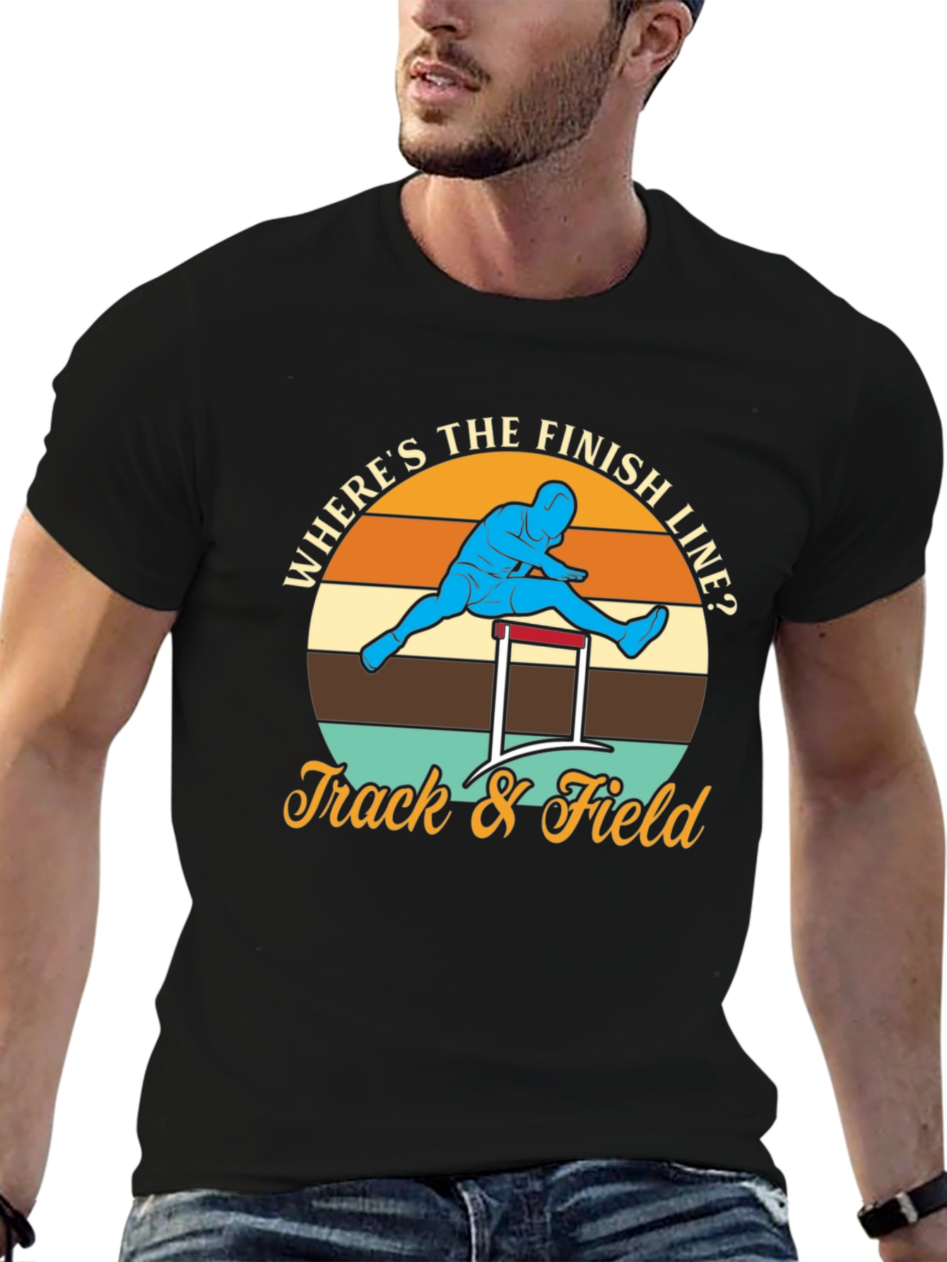 Track & Field Hurdler T-Shirt