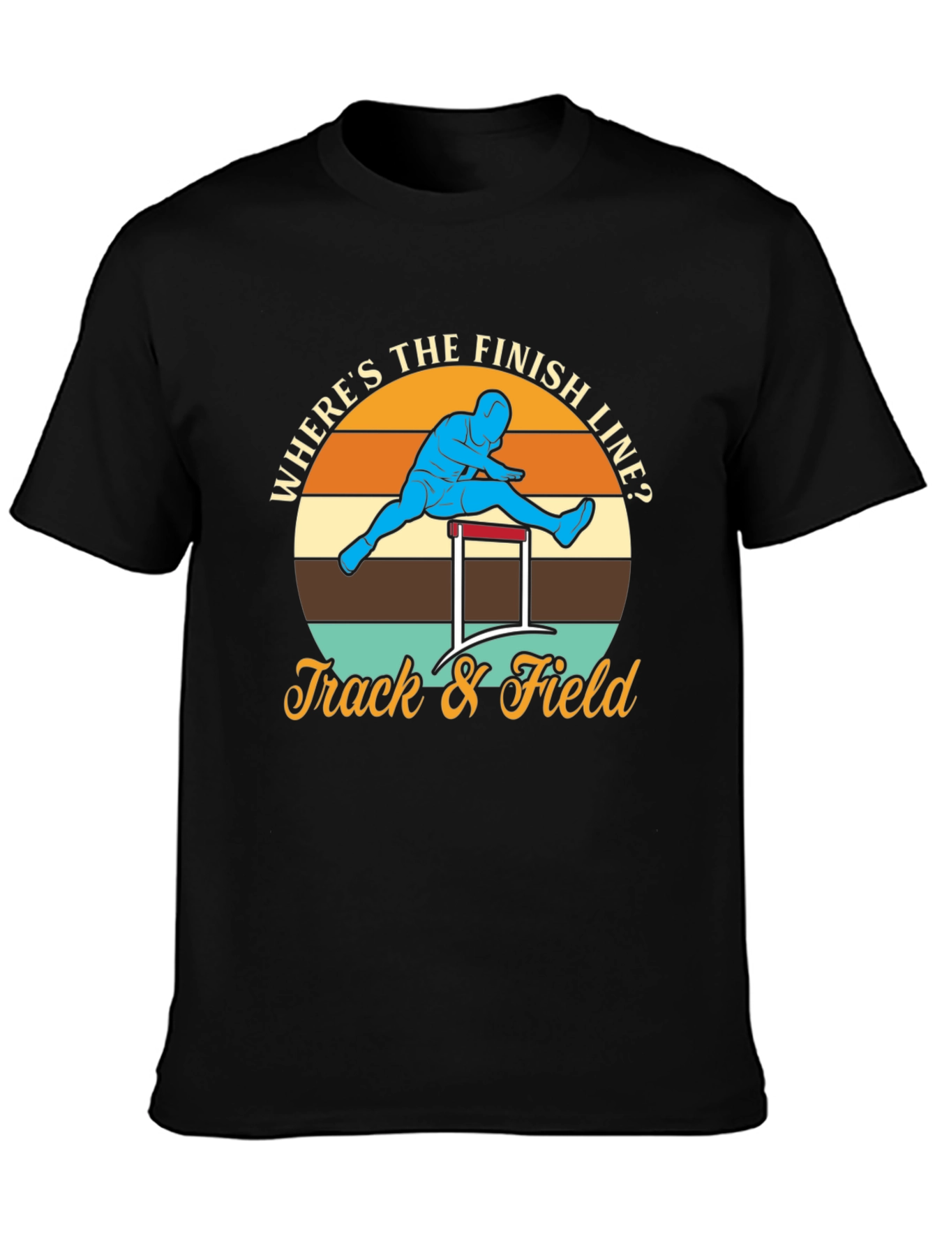 Track & Field Hurdler T-Shirt