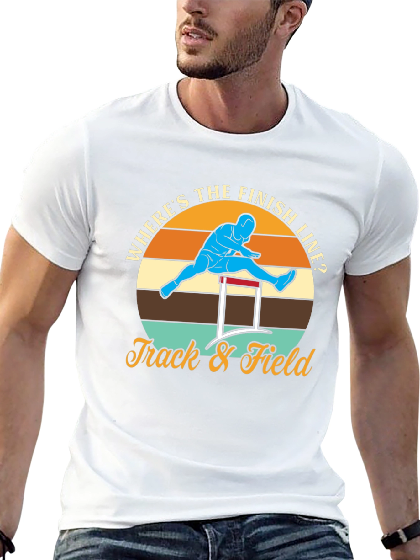 Track & Field Hurdler T-Shirt