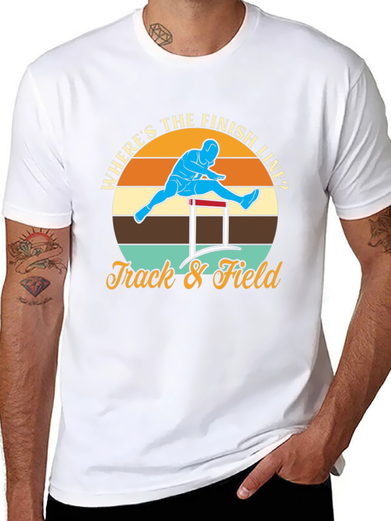 Track & Field Hurdler T-Shirt