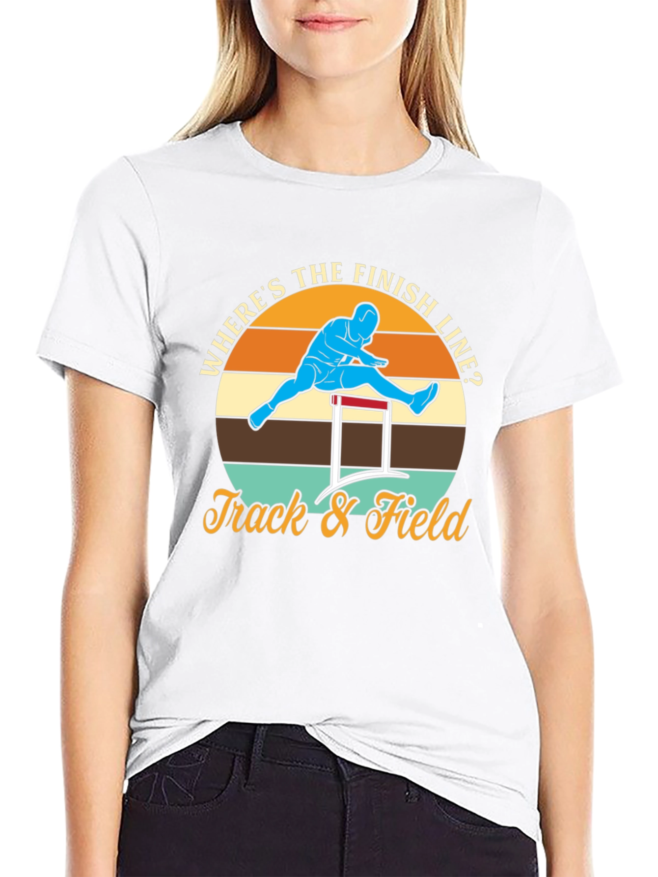 Track & Field Hurdler T-Shirt