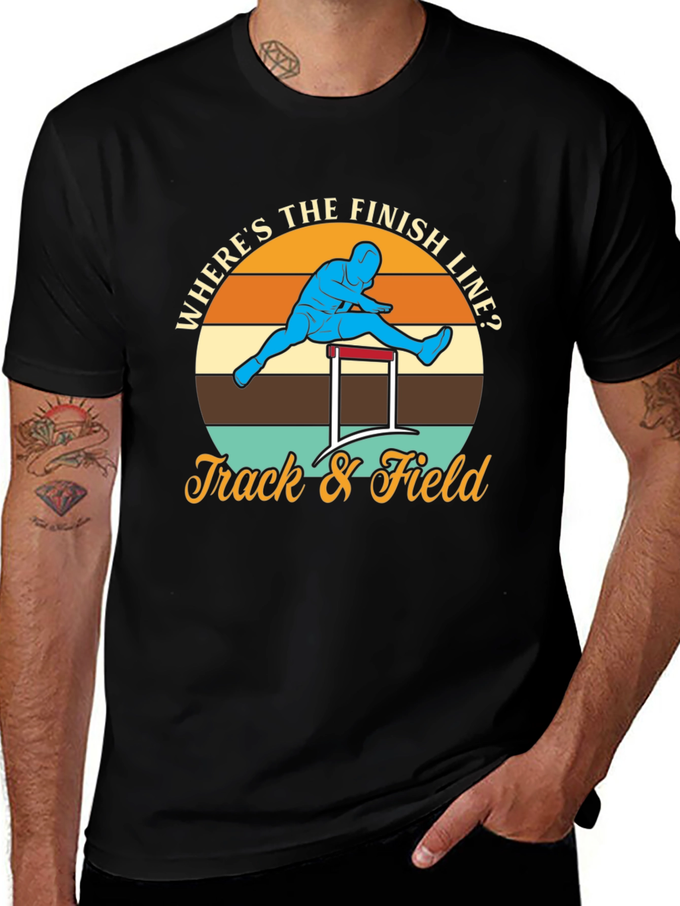 Track & Field Hurdler T-Shirt