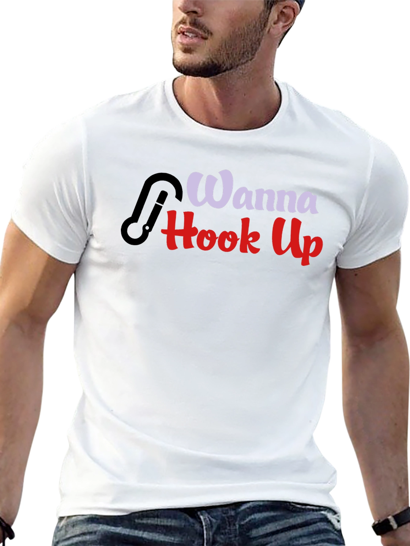 Wanna Hook Up? Graphic Tee