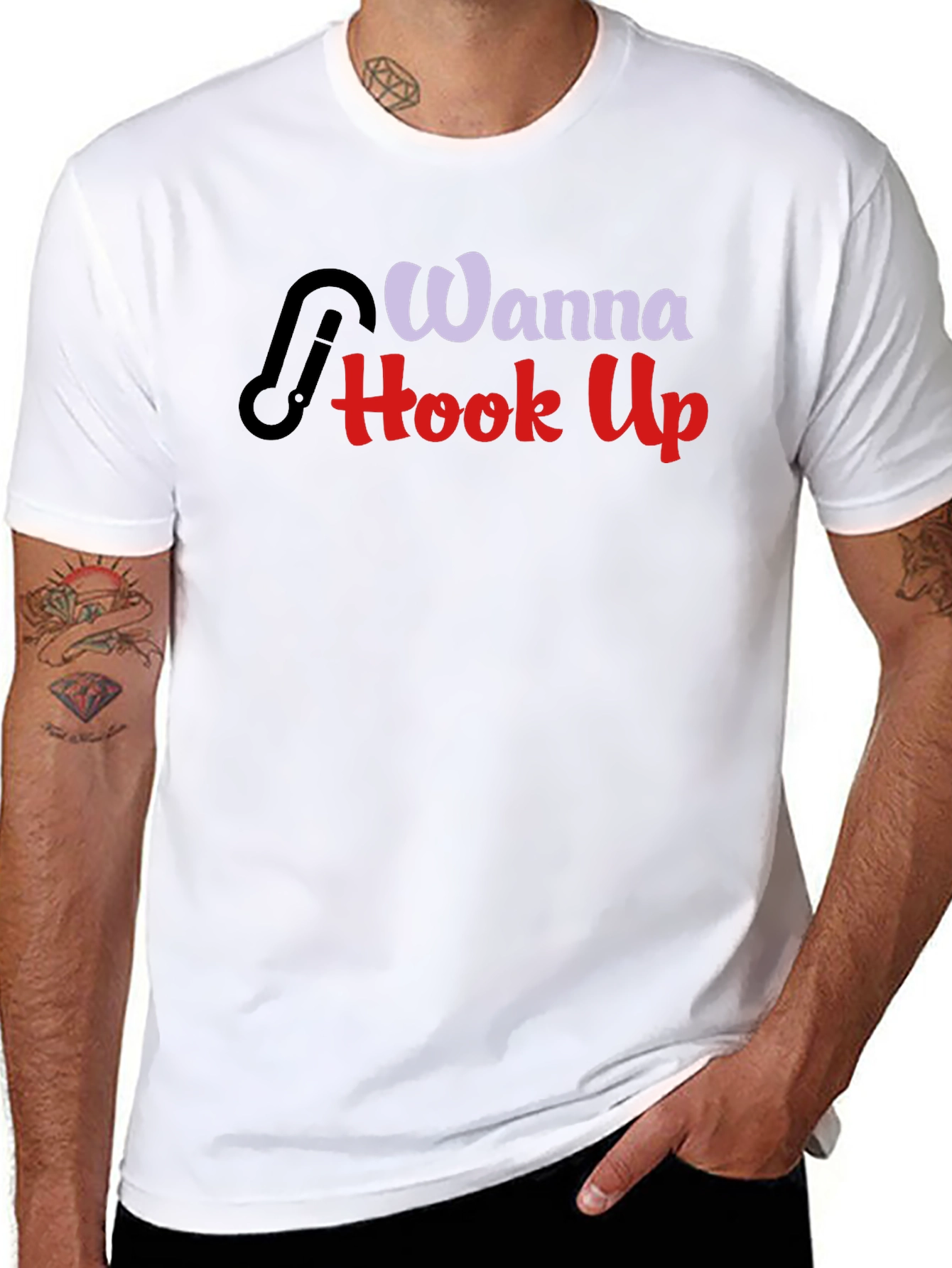 Wanna Hook Up? Graphic Tee