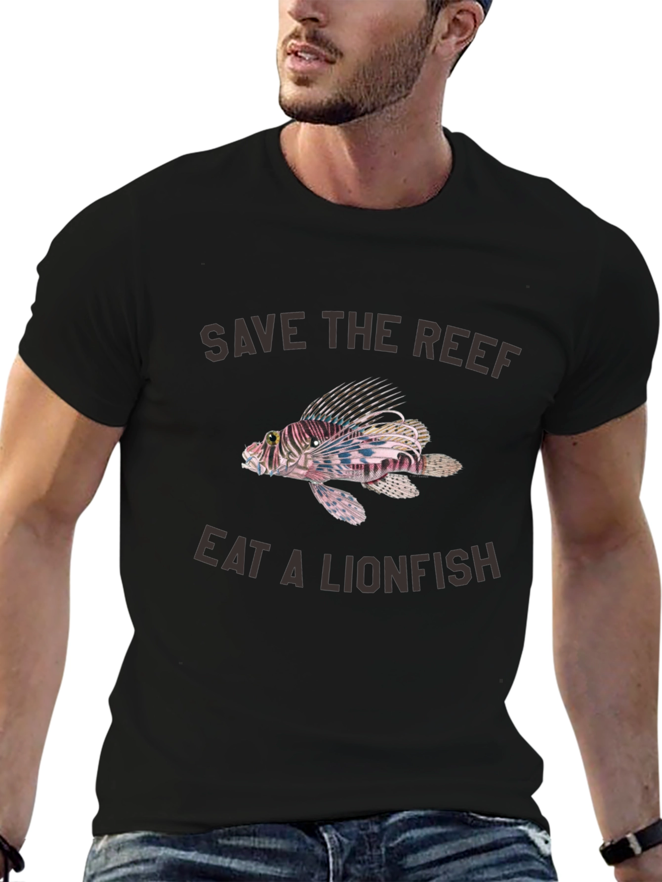 Save the Reef Lionfish Graphic Tee
