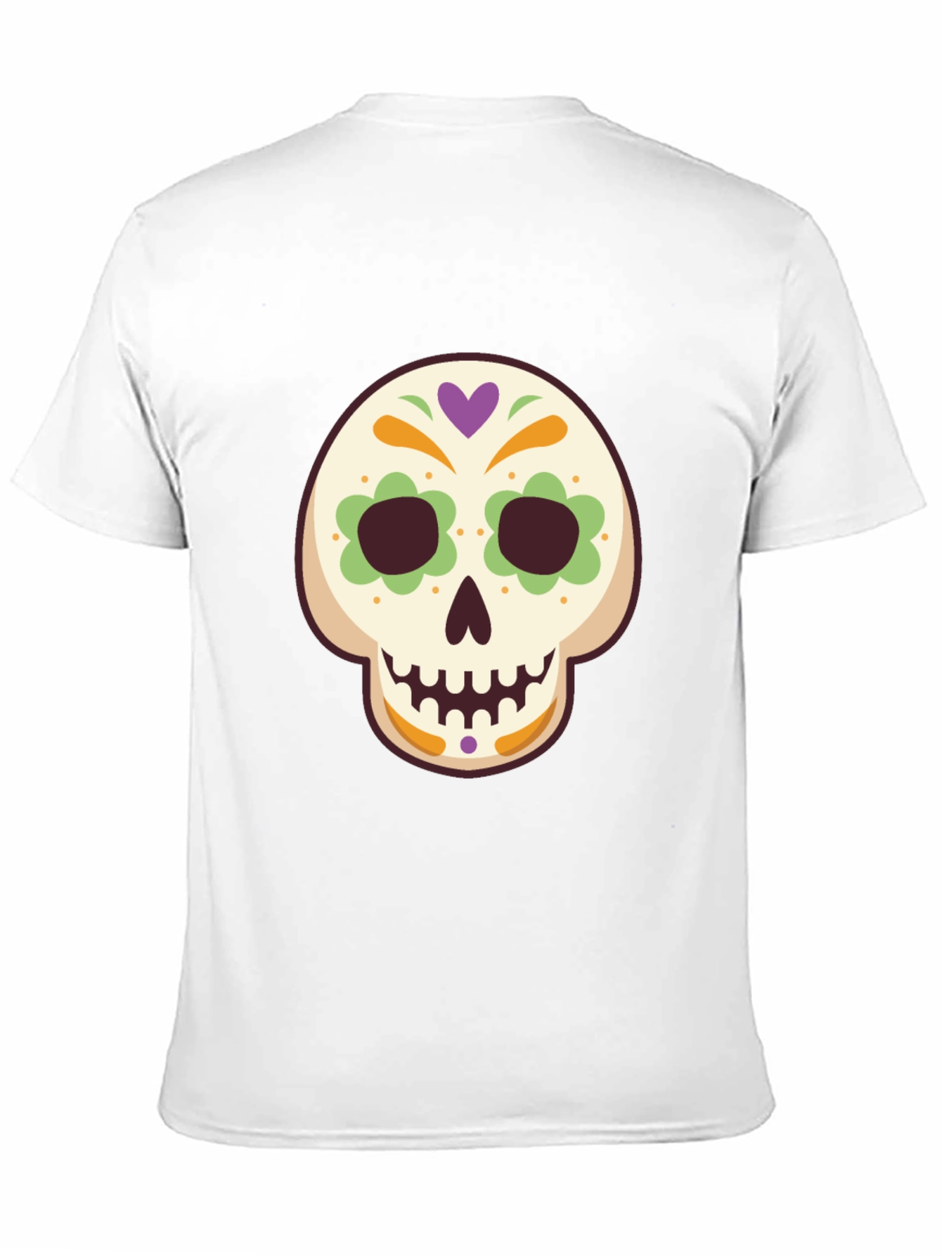 Sugar Skull Graphic Tee - Mens Black T-Shirt