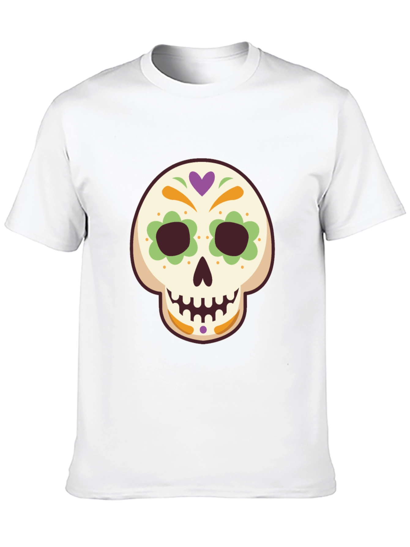 Sugar Skull Graphic Tee - Mens Black T-Shirt