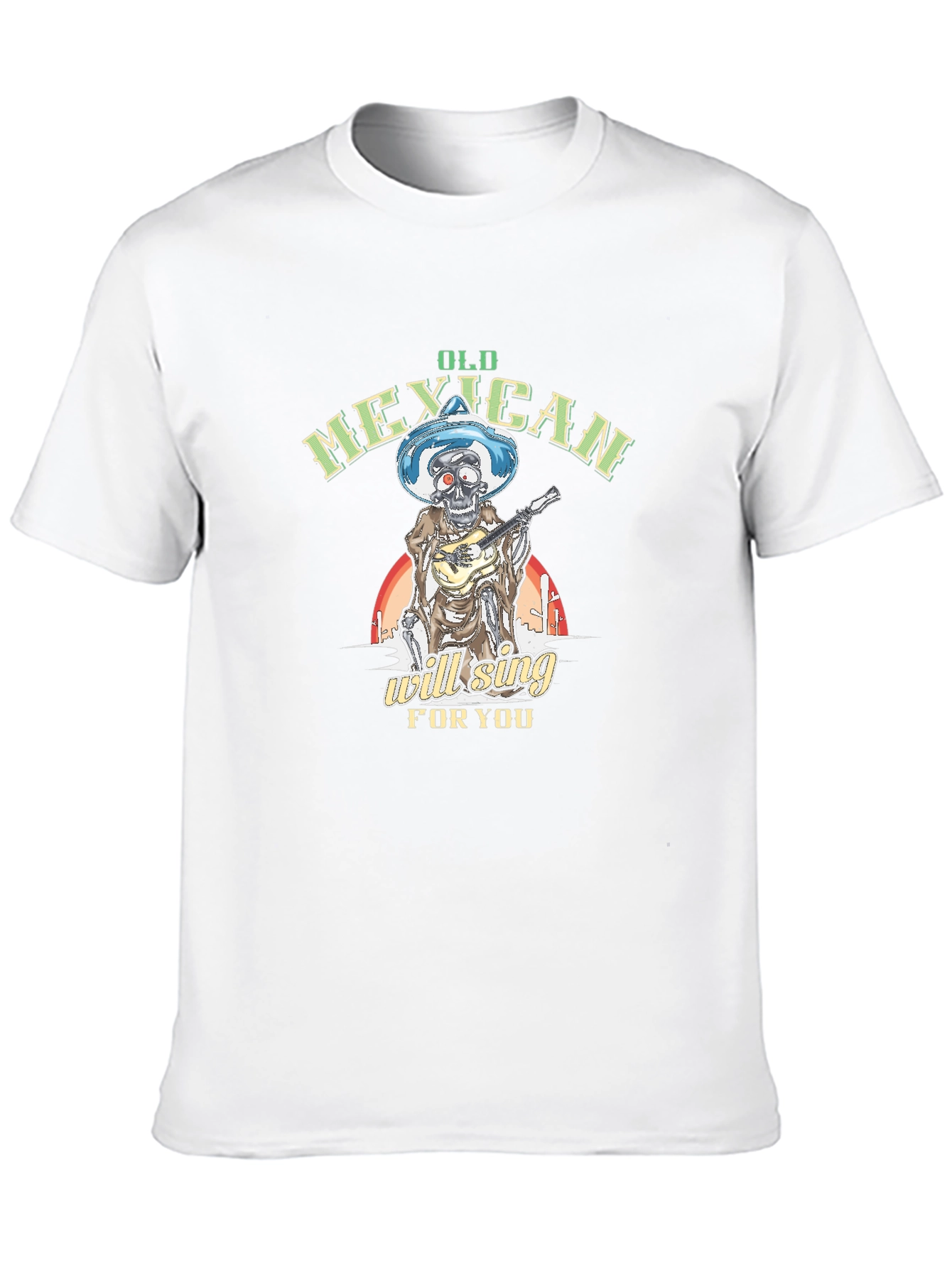 Old Mexican Will Sing For You T-Shirt