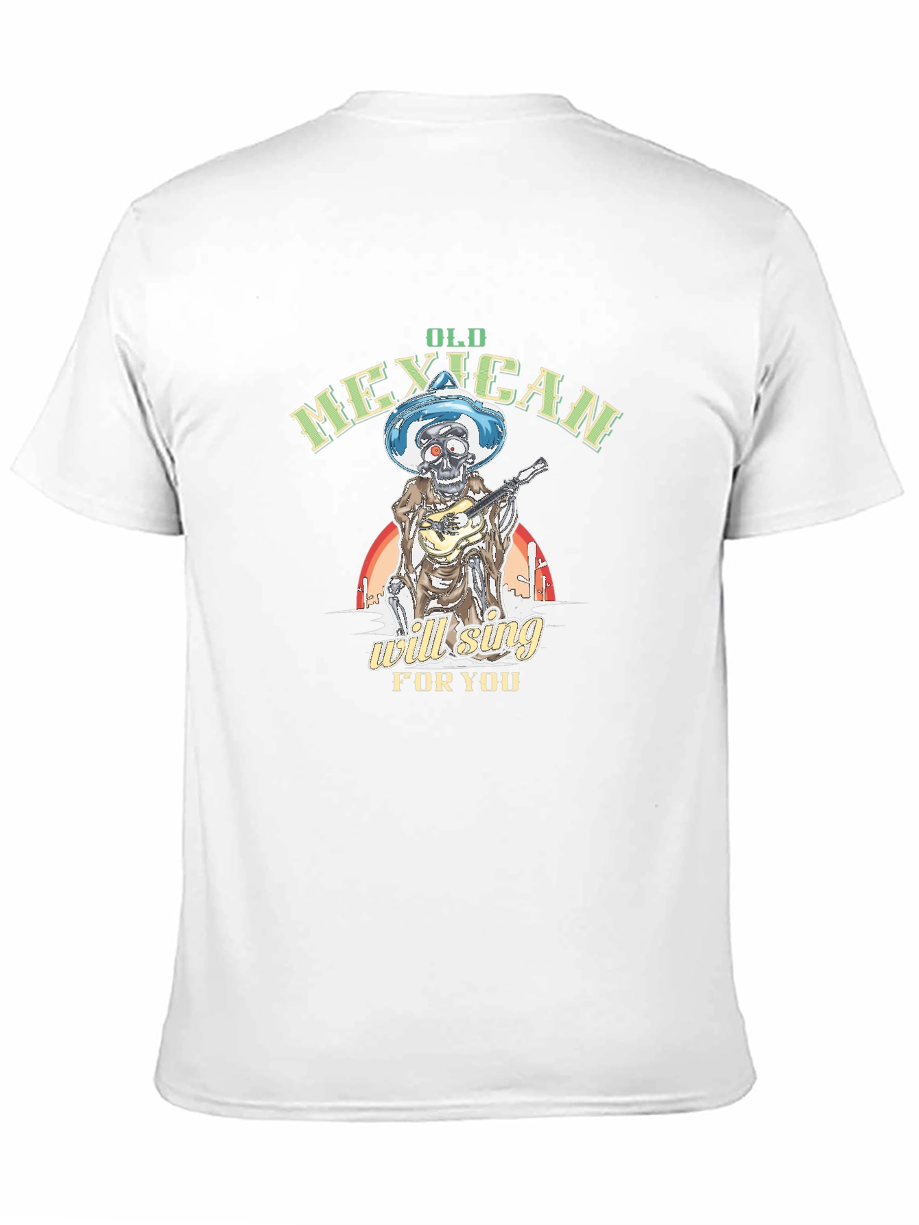 Old Mexican Will Sing For You T-Shirt