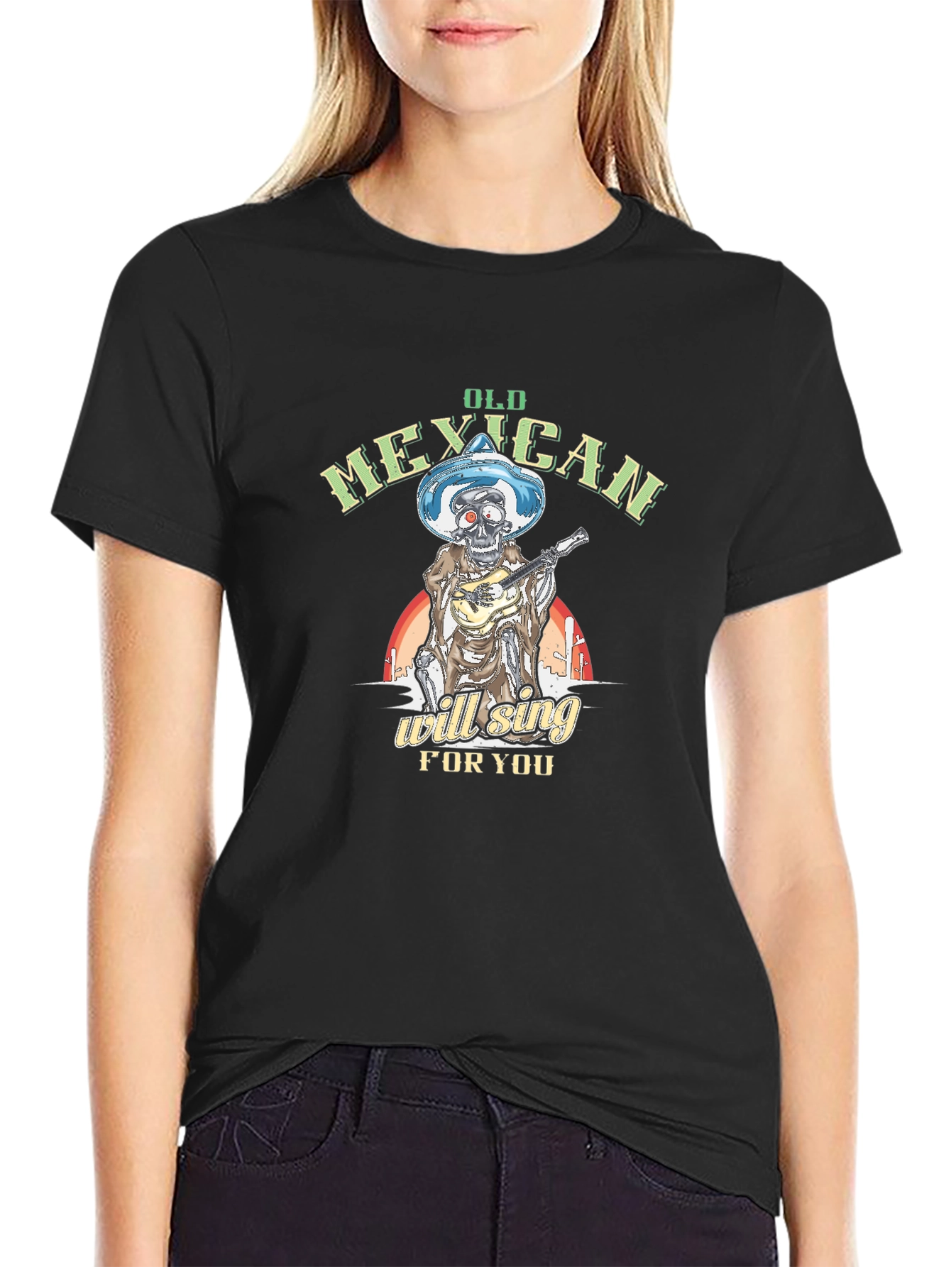 Old Mexican Will Sing For You T-Shirt