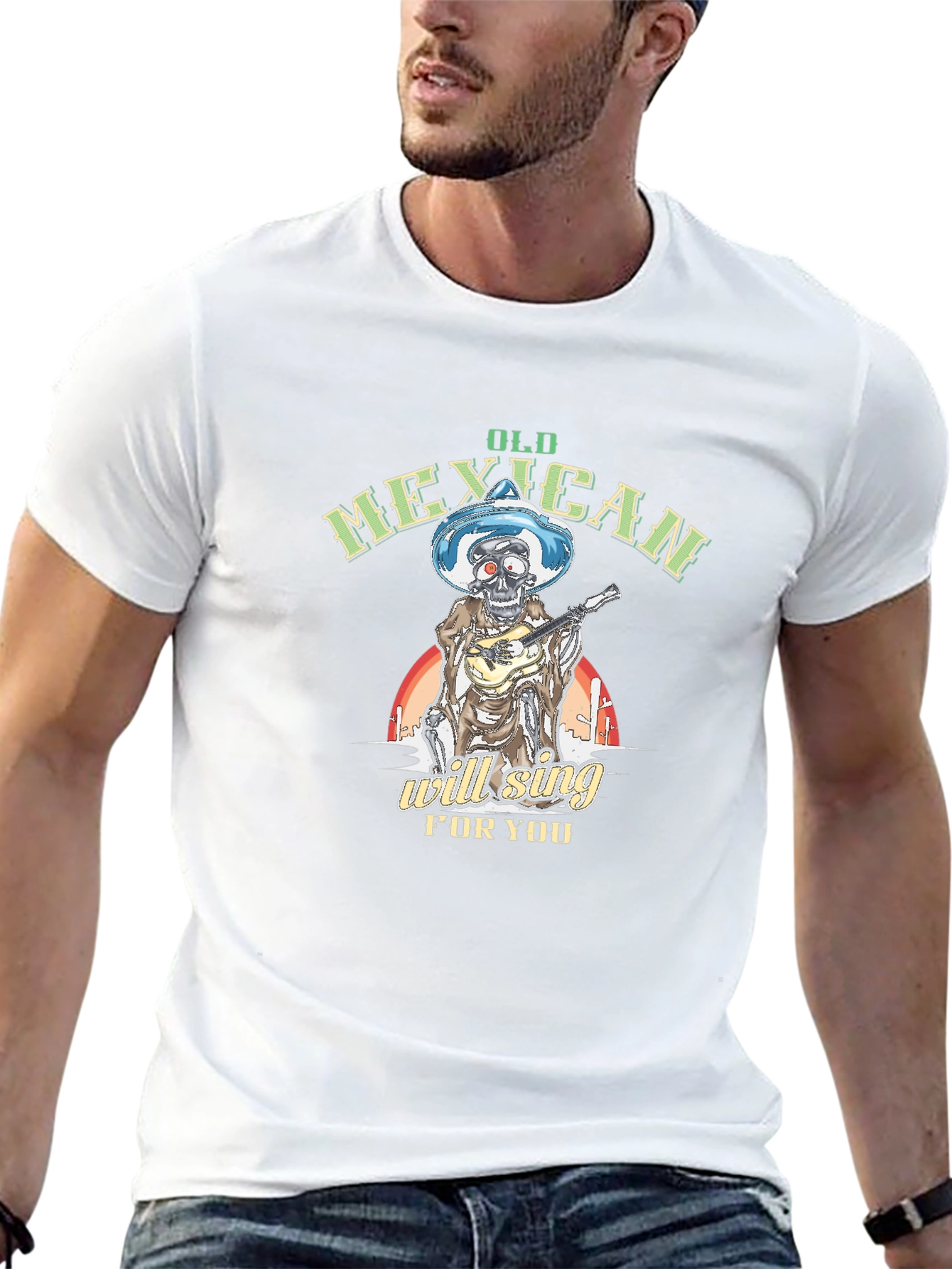Old Mexican Will Sing For You T-Shirt