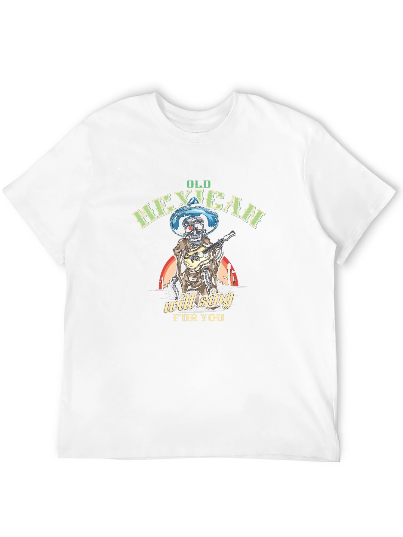 Old Mexican Will Sing For You T-Shirt