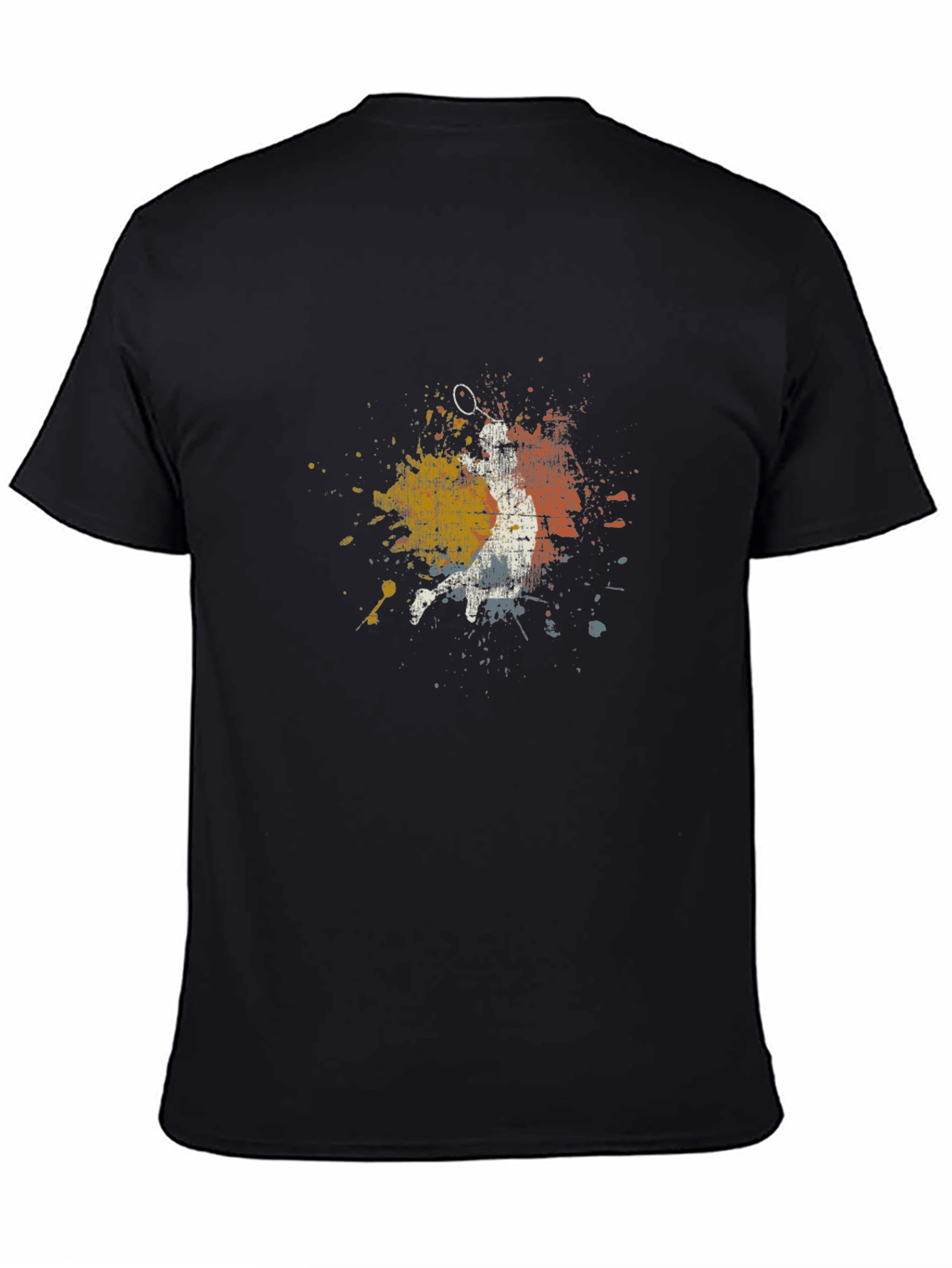 Abstract Tennis Player Graphic Tee