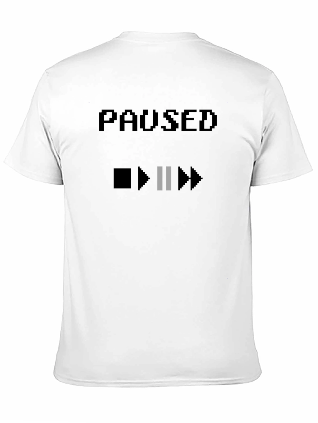 Paused Graphic T-Shirt - Gamer Style Tee