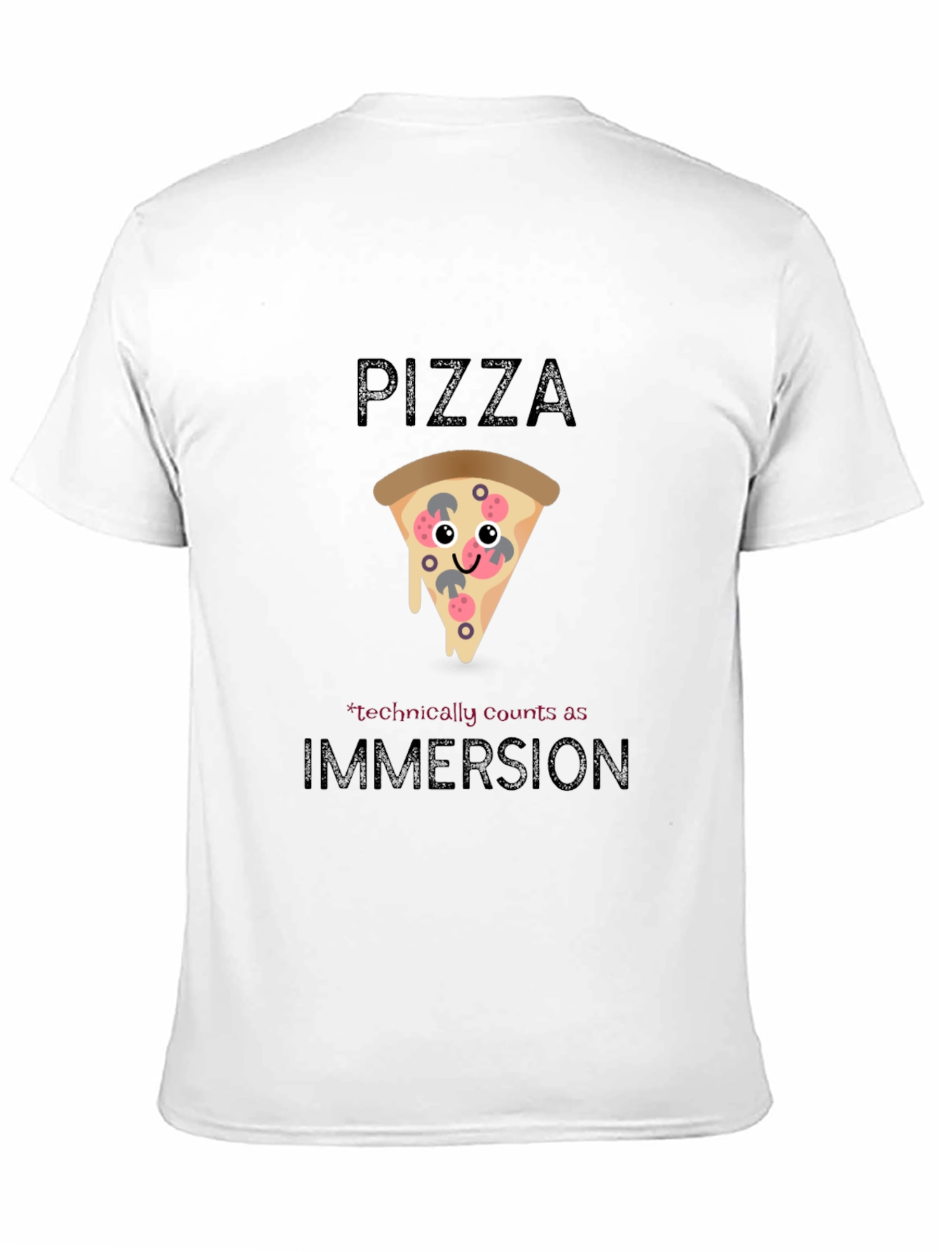 Pizza Immersion Graphic Tee - Casual Comfort