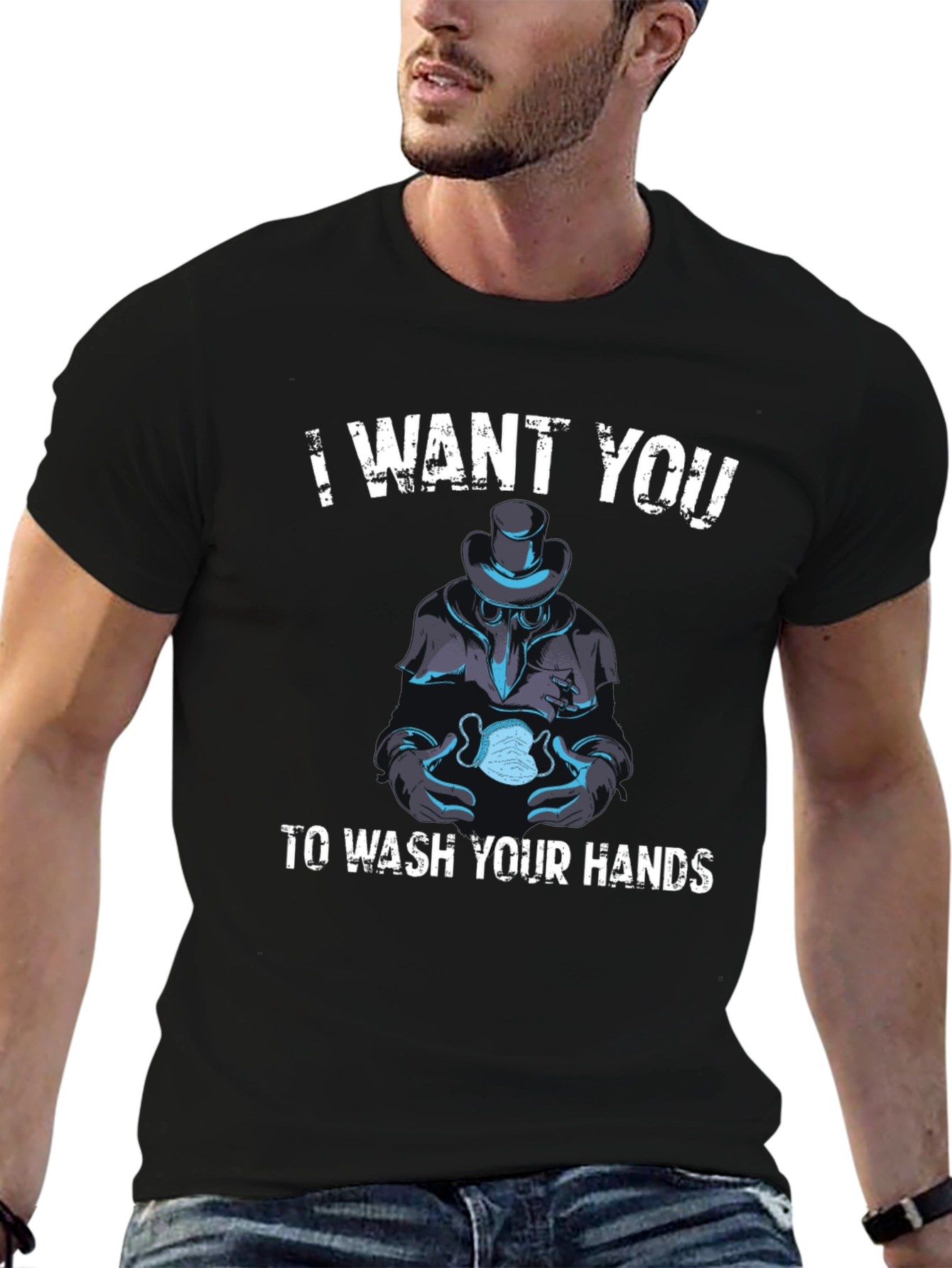 Wash Your Hands Plague Doctor T-Shirt