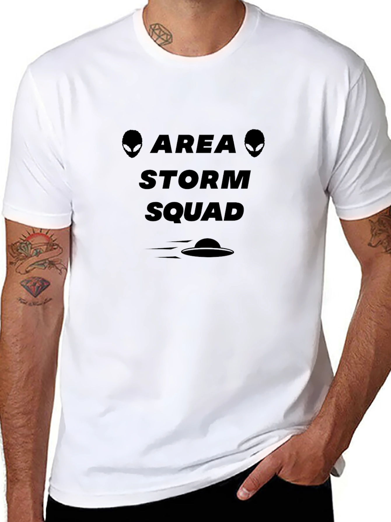 Area Storm Squad Graphic Tee - Black