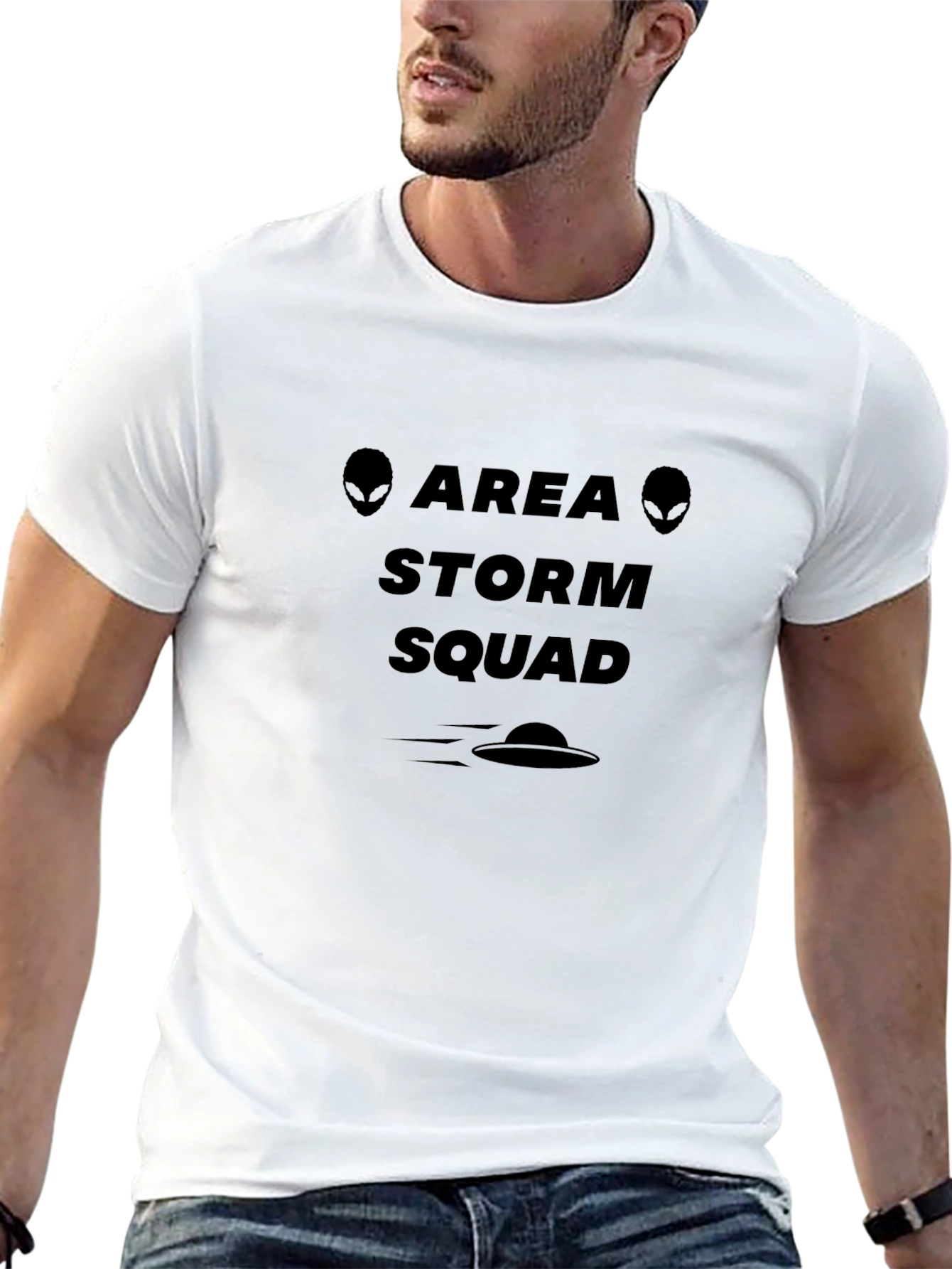 Area Storm Squad Graphic Tee - Black
