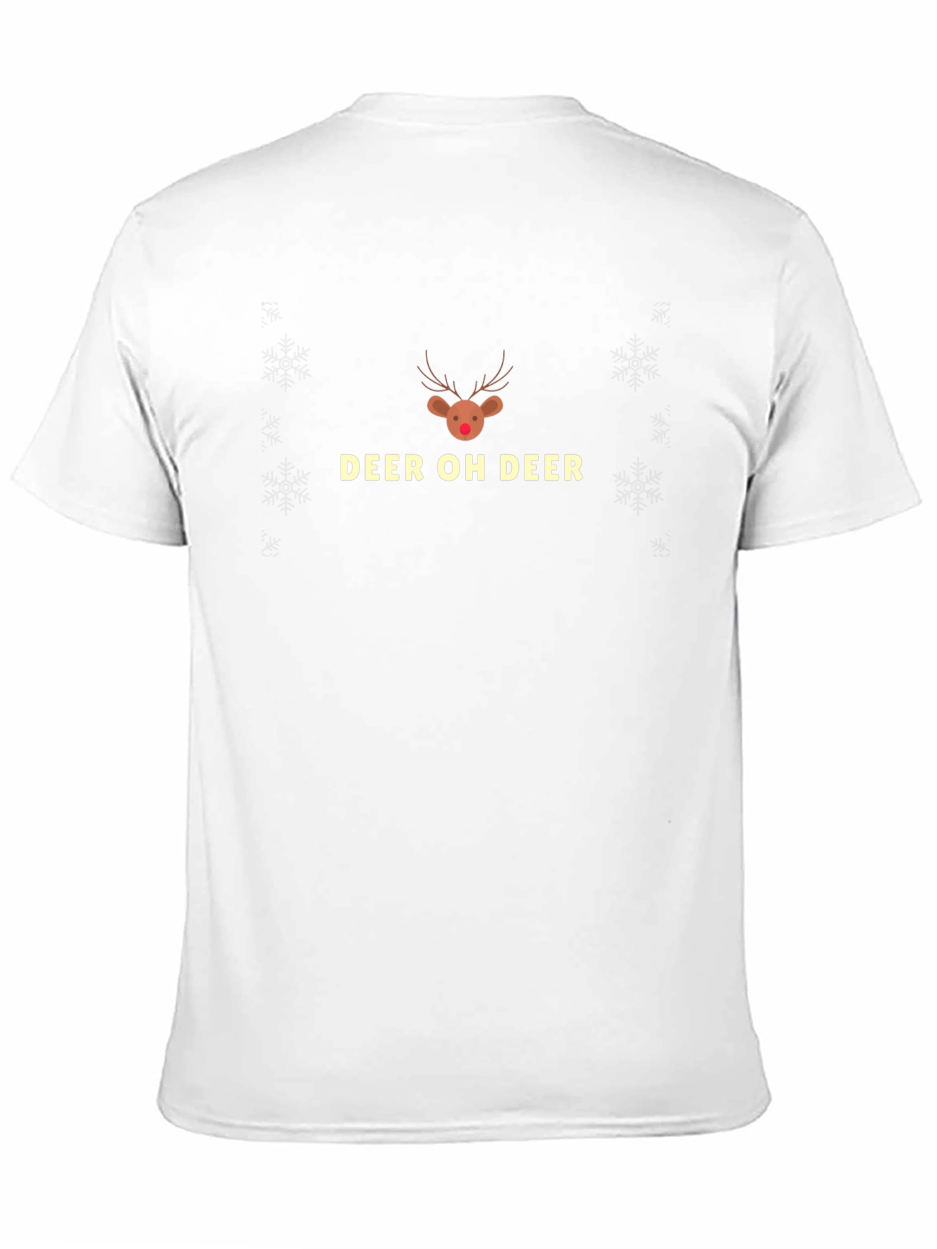 Deer Oh Deer Graphic Tee - Festive Holiday Apparel