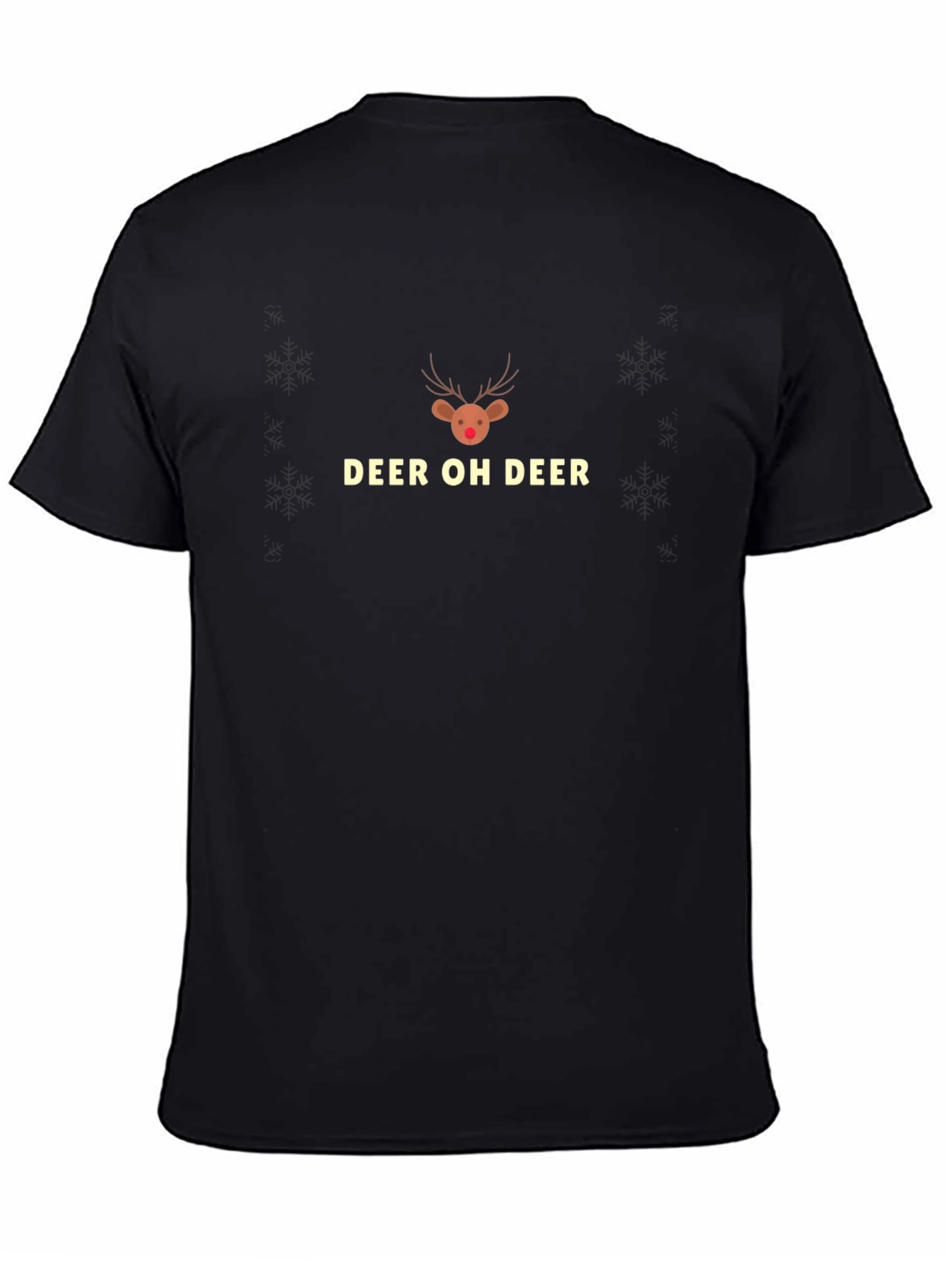 Deer Oh Deer Graphic Tee - Festive Holiday Apparel