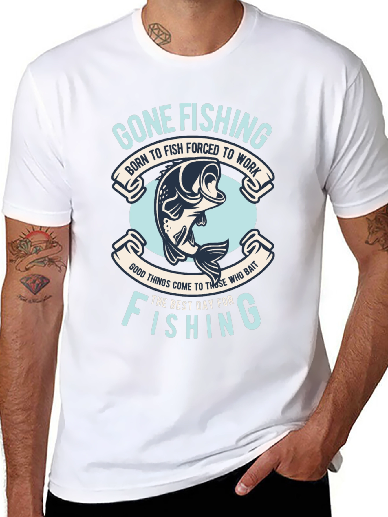 Gone Fishing T-Shirt - Fishing Lover Tee