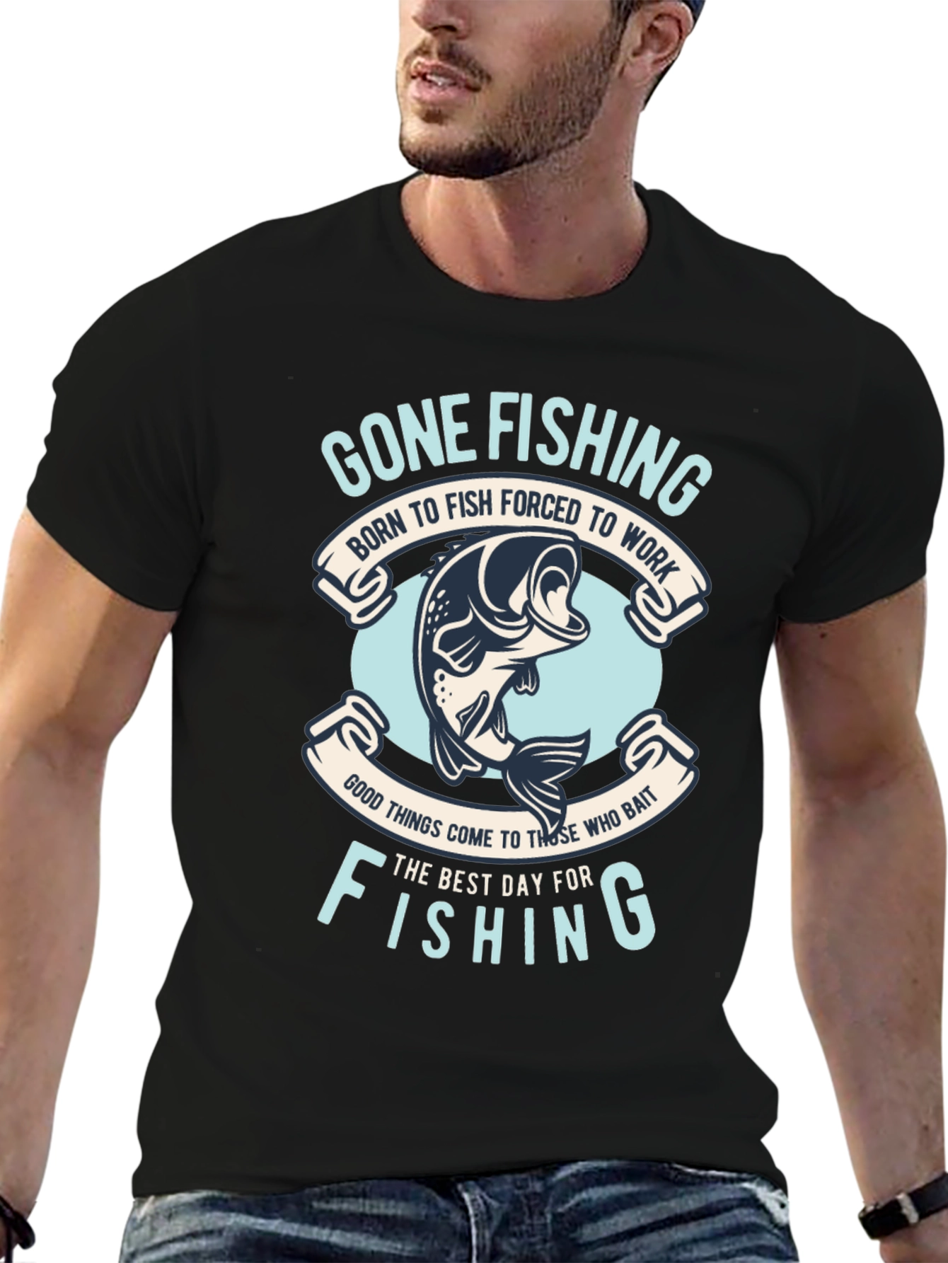 Gone Fishing T-Shirt - Fishing Lover Tee