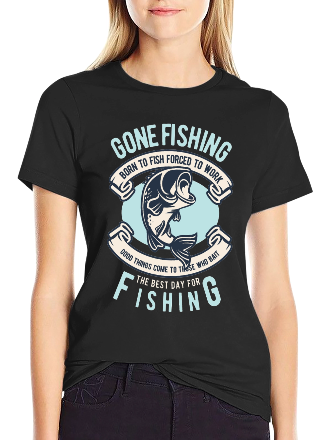 Gone Fishing T-Shirt - Fishing Lover Tee