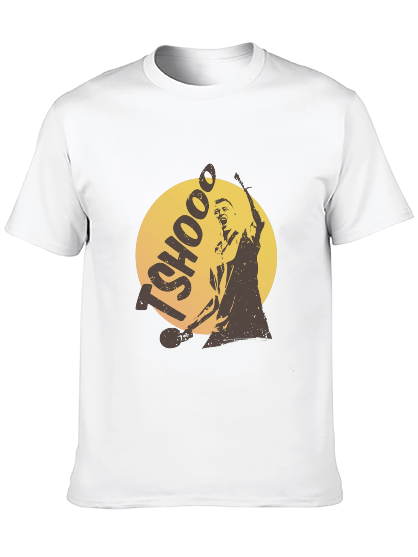 TSHOOO Graphic Tee - Black Cotton T-Shirt