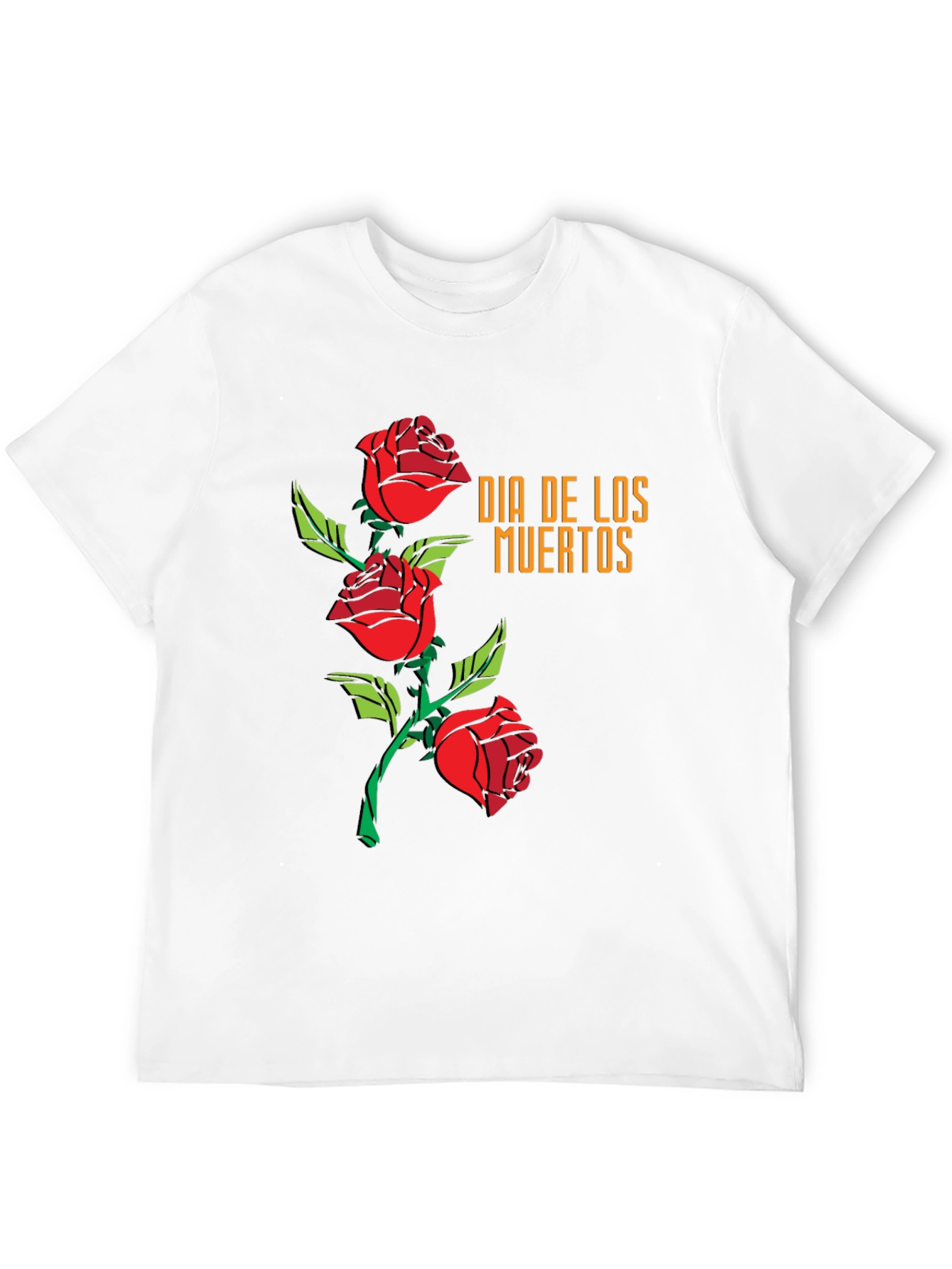 Dia de los Muertos Roses T-Shirt