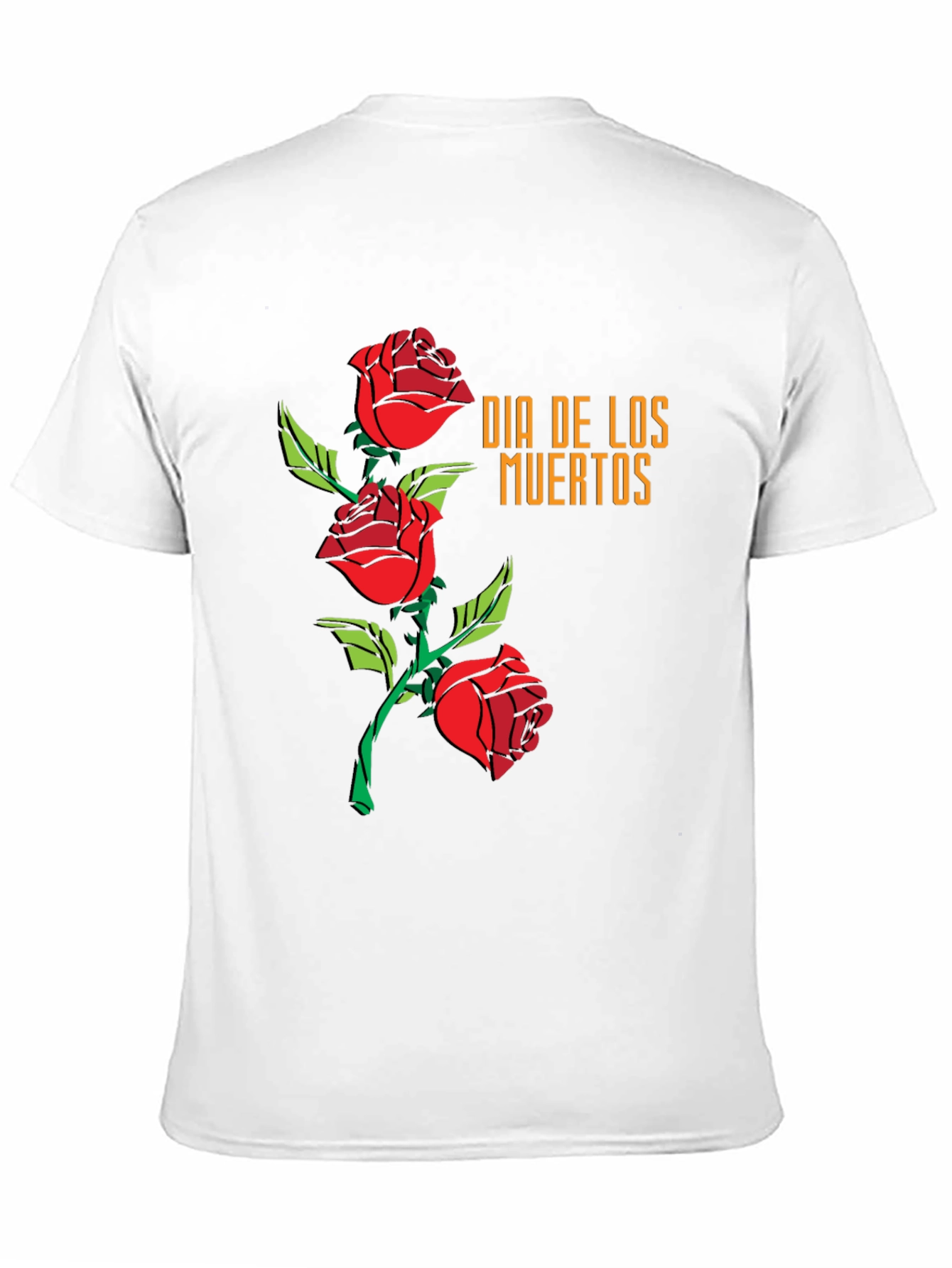 Dia de los Muertos Roses T-Shirt