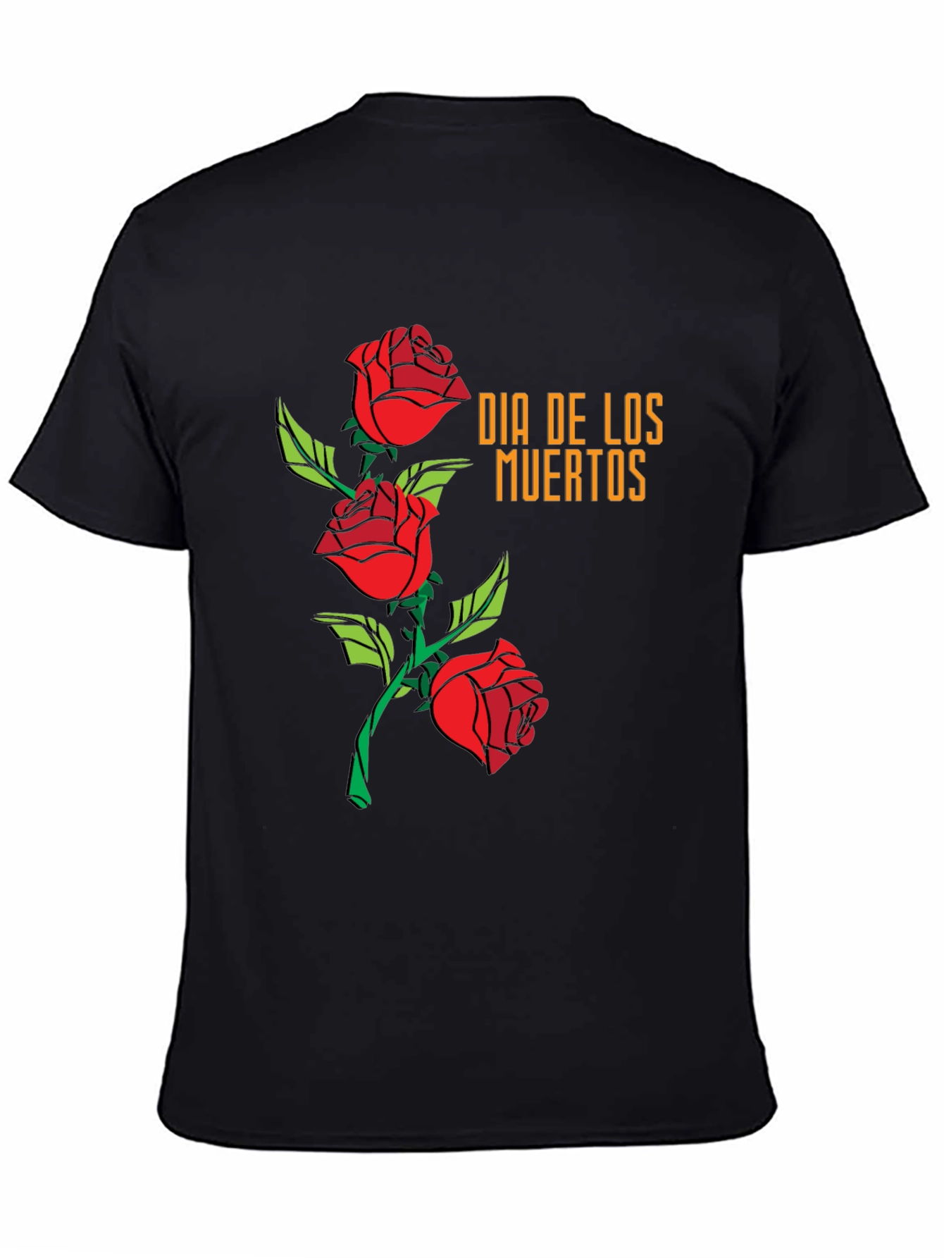 Dia de los Muertos Roses T-Shirt