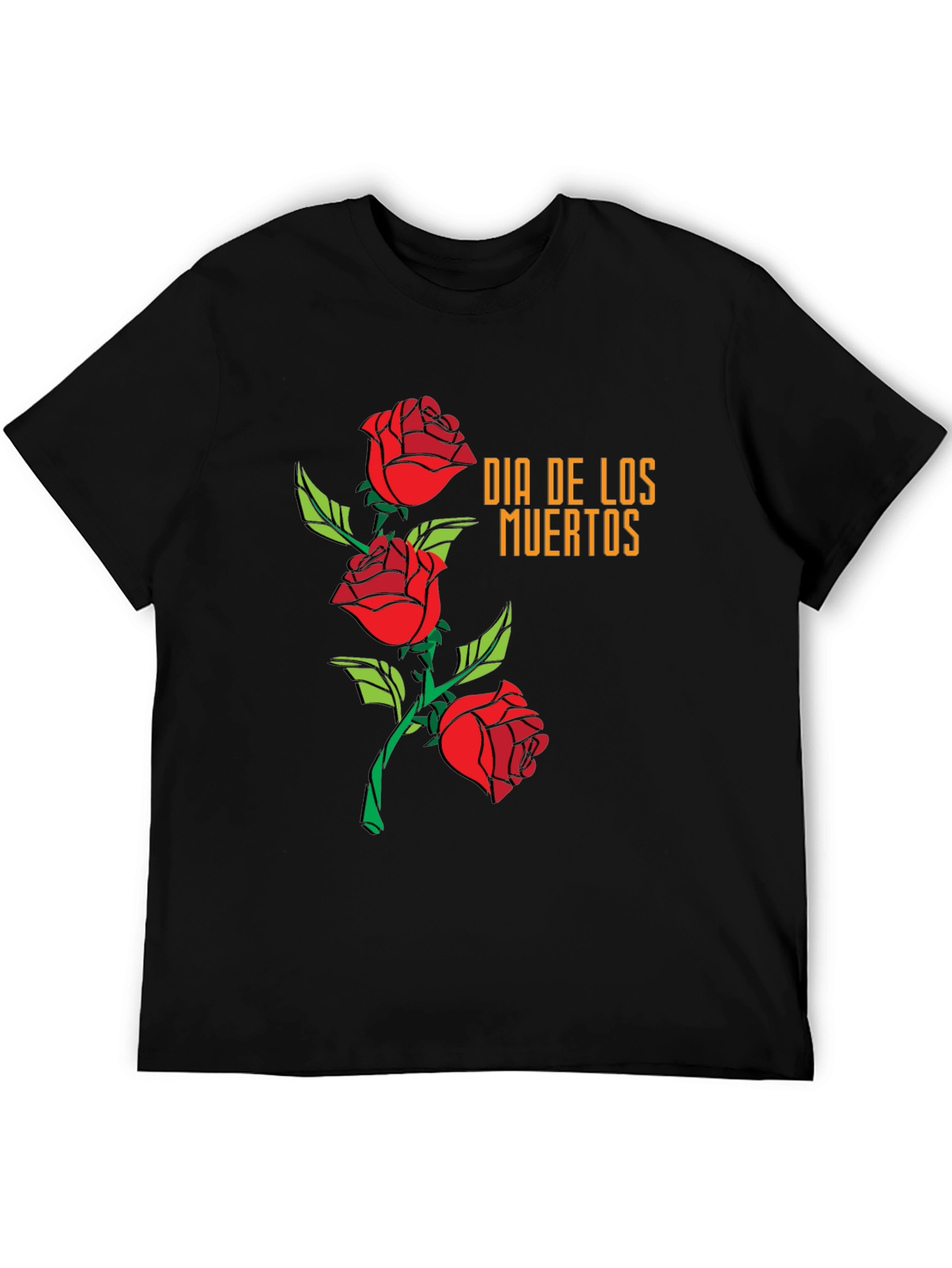 Dia de los Muertos Roses T-Shirt