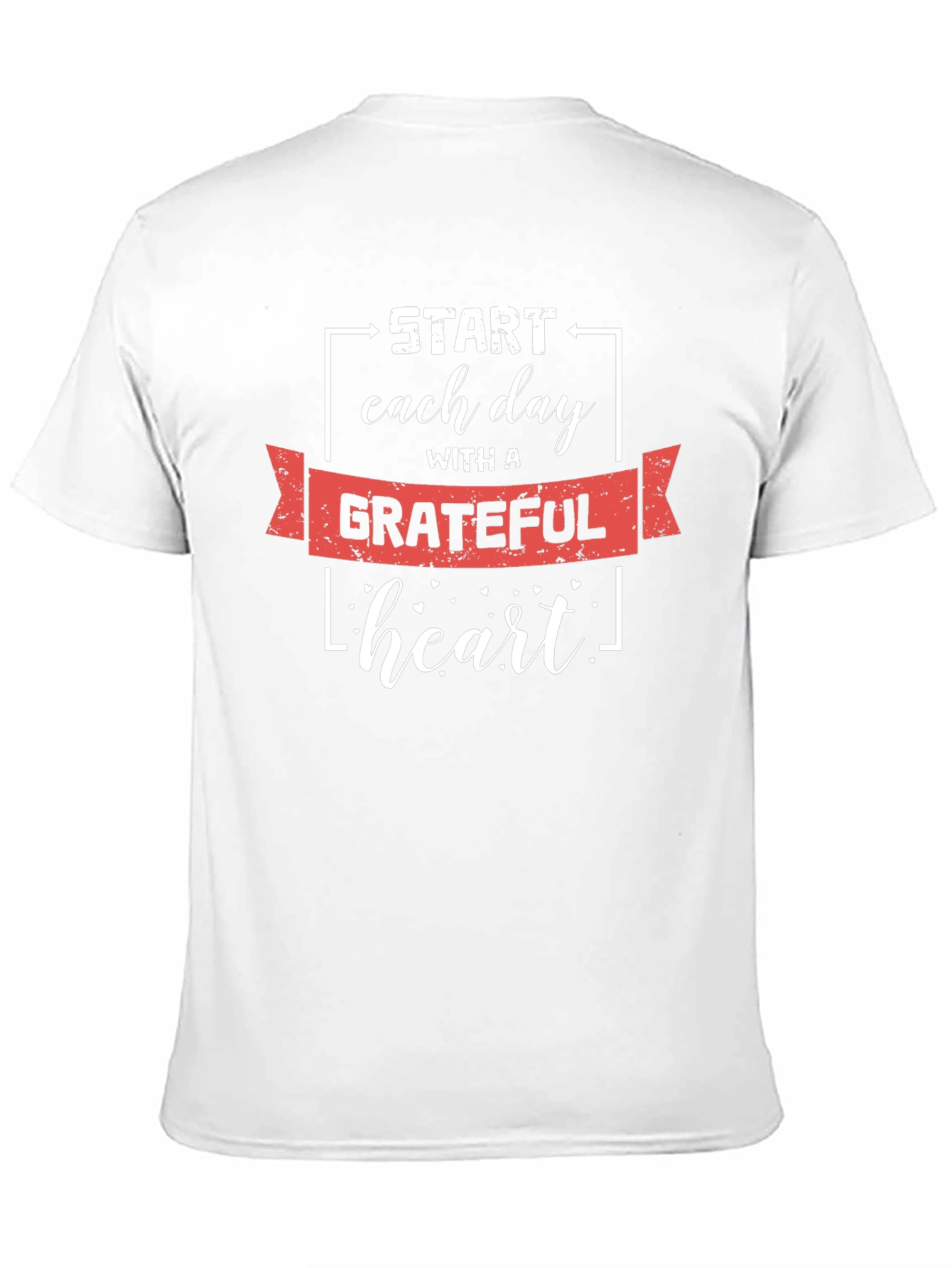 Grateful Heart Black T-Shirt
