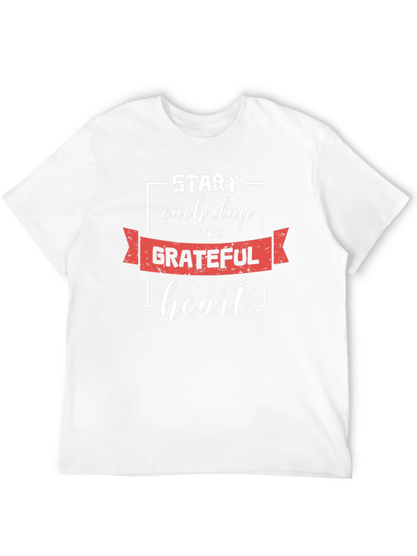 Grateful Heart Black T-Shirt
