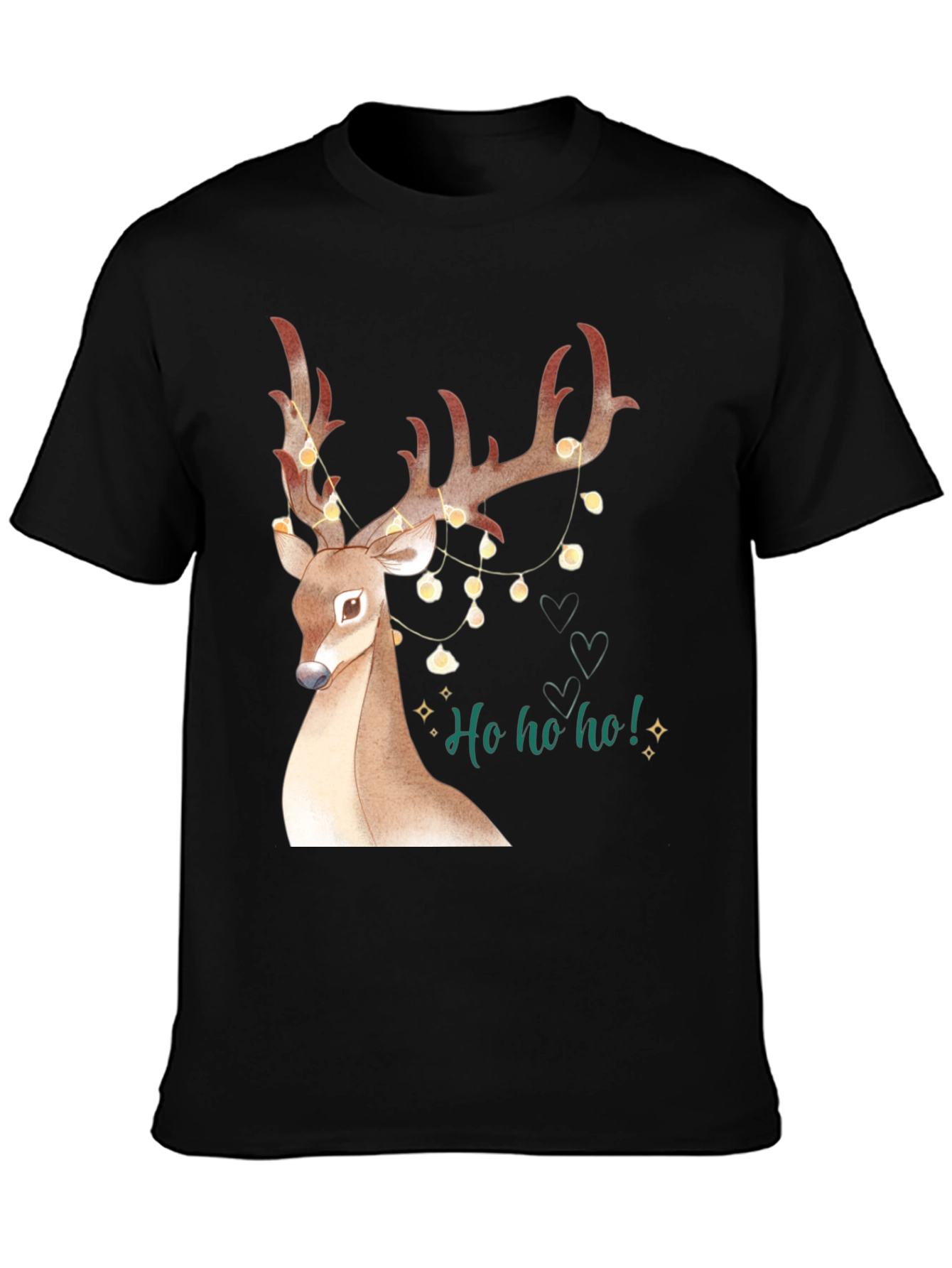 Festive Reindeer Christmas T-Shirt
