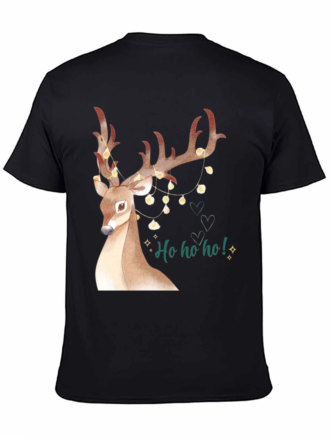 Festive Reindeer Christmas T-Shirt