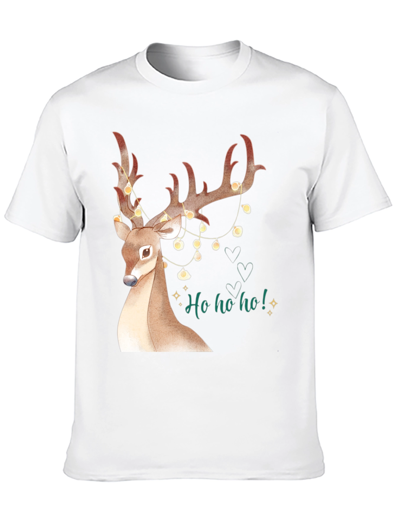Festive Reindeer Christmas T-Shirt