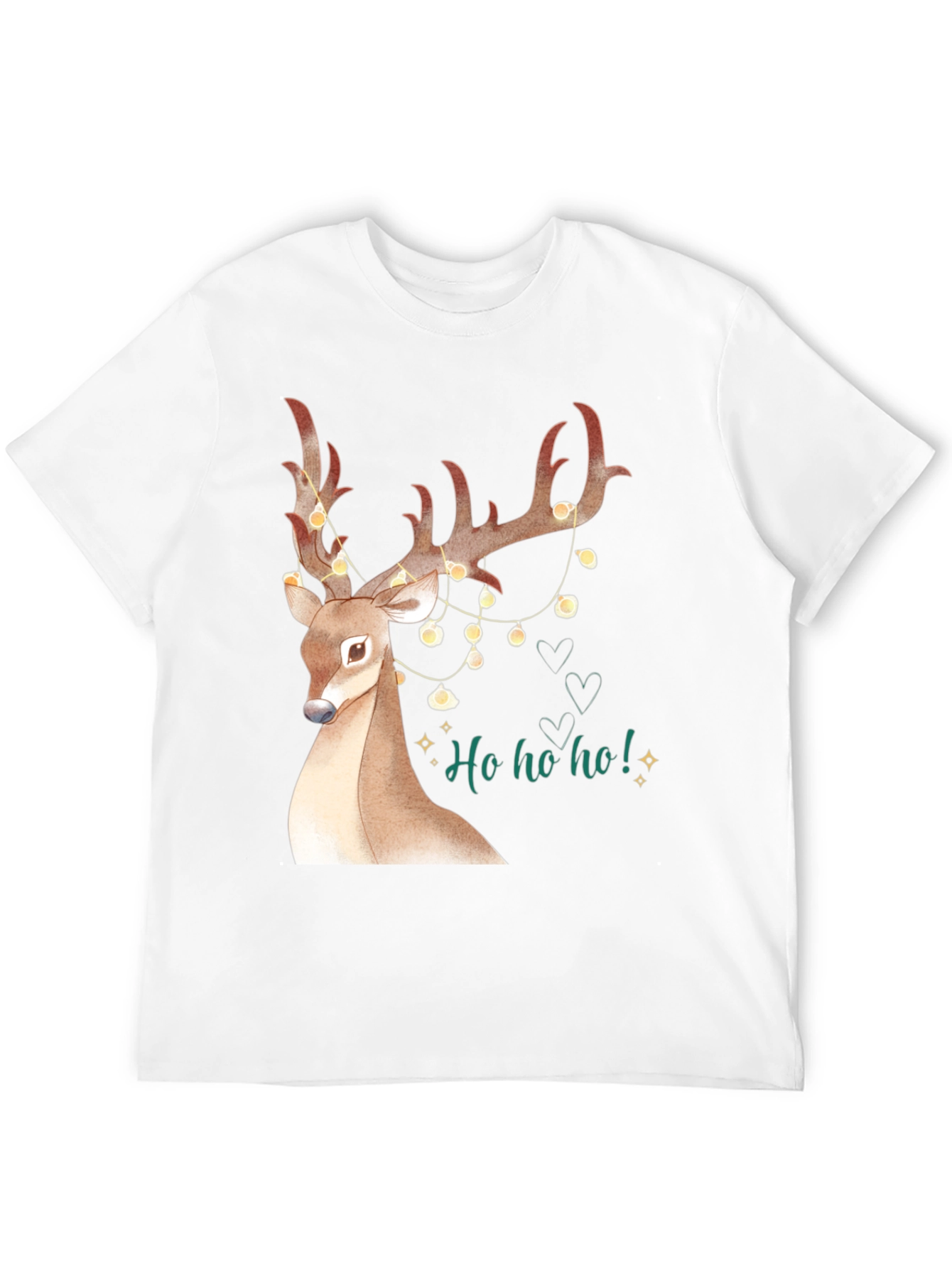 Festive Reindeer Christmas T-Shirt