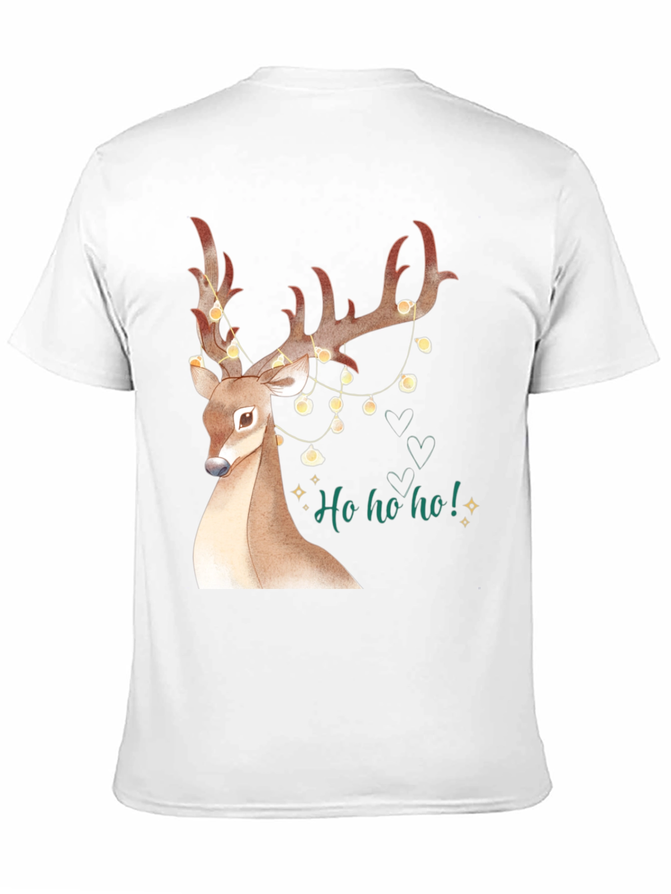 Festive Reindeer Christmas T-Shirt