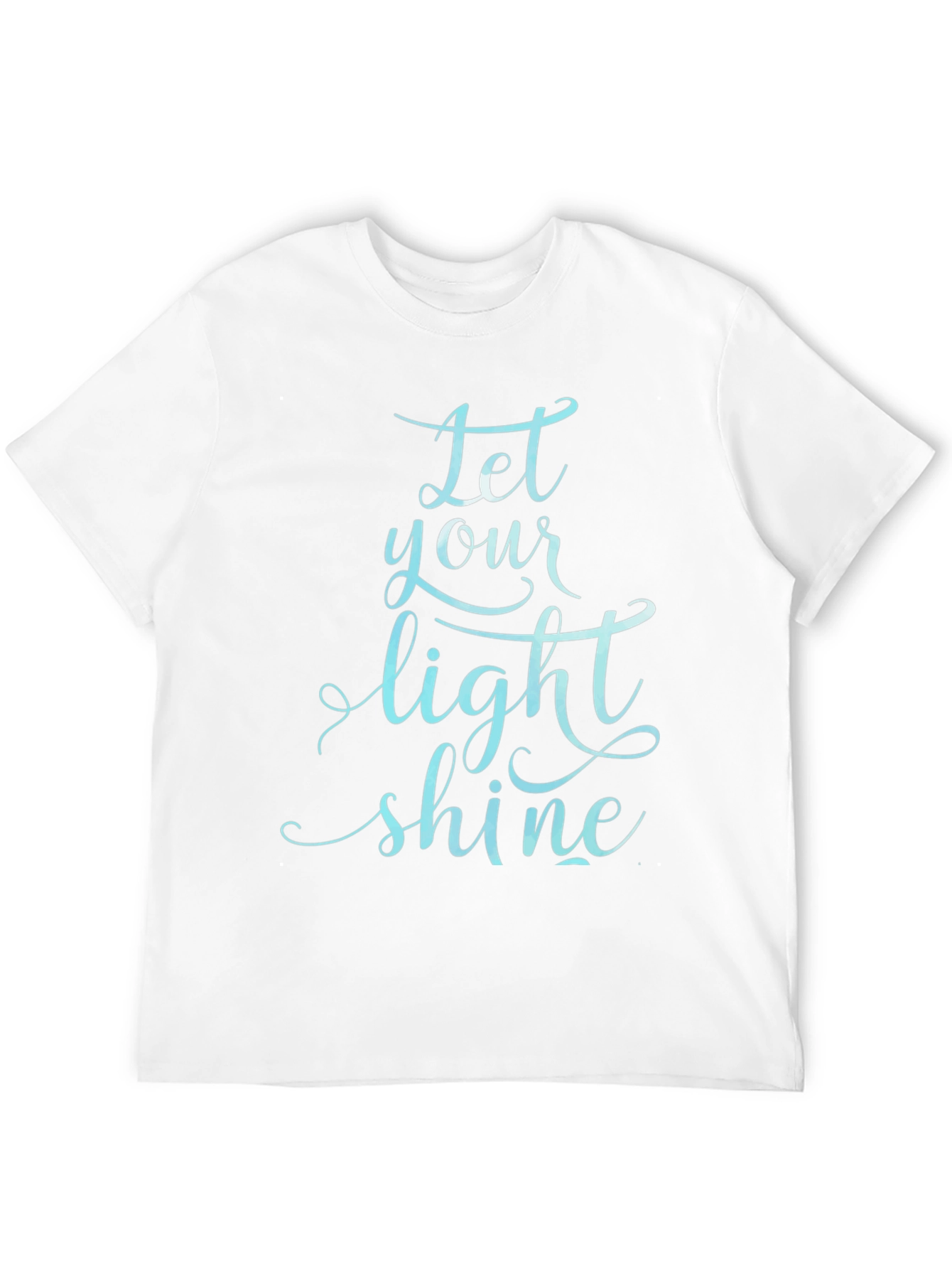 Let Your Light Shine Black T-Shirt