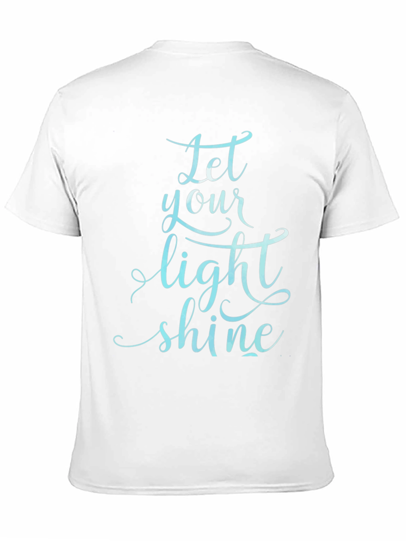 Let Your Light Shine Black T-Shirt