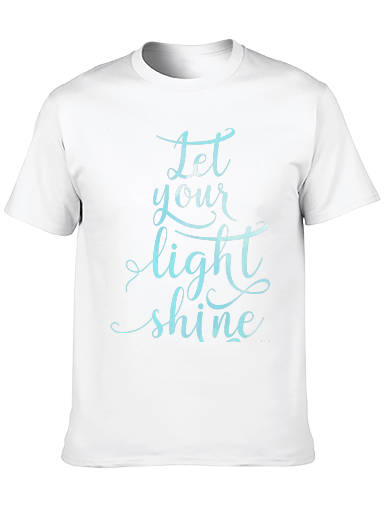 Let Your Light Shine Black T-Shirt
